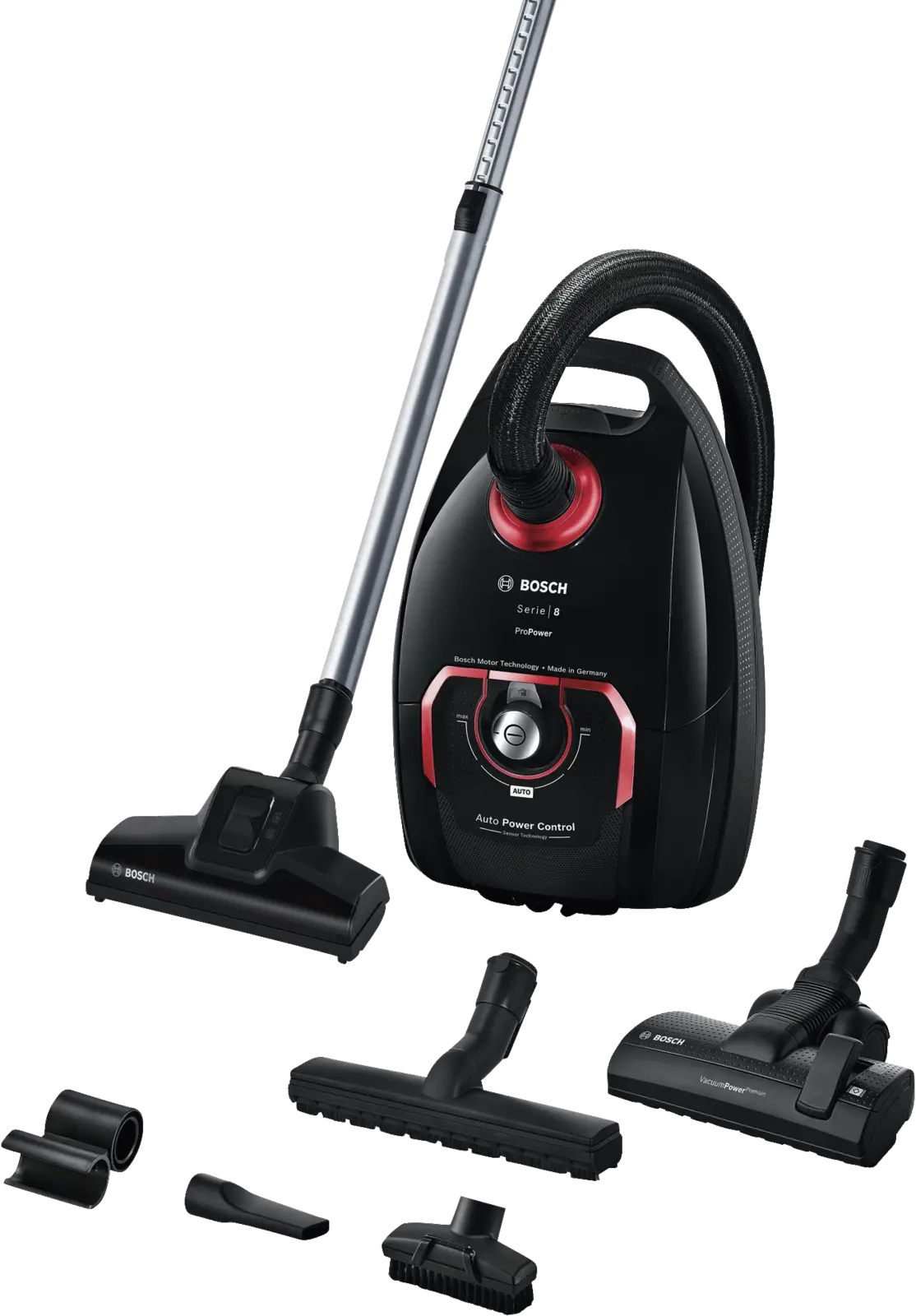 BOSCH BGL8POW3A ProPower Serie 8 Stofzuiger met Zak - Zwart
