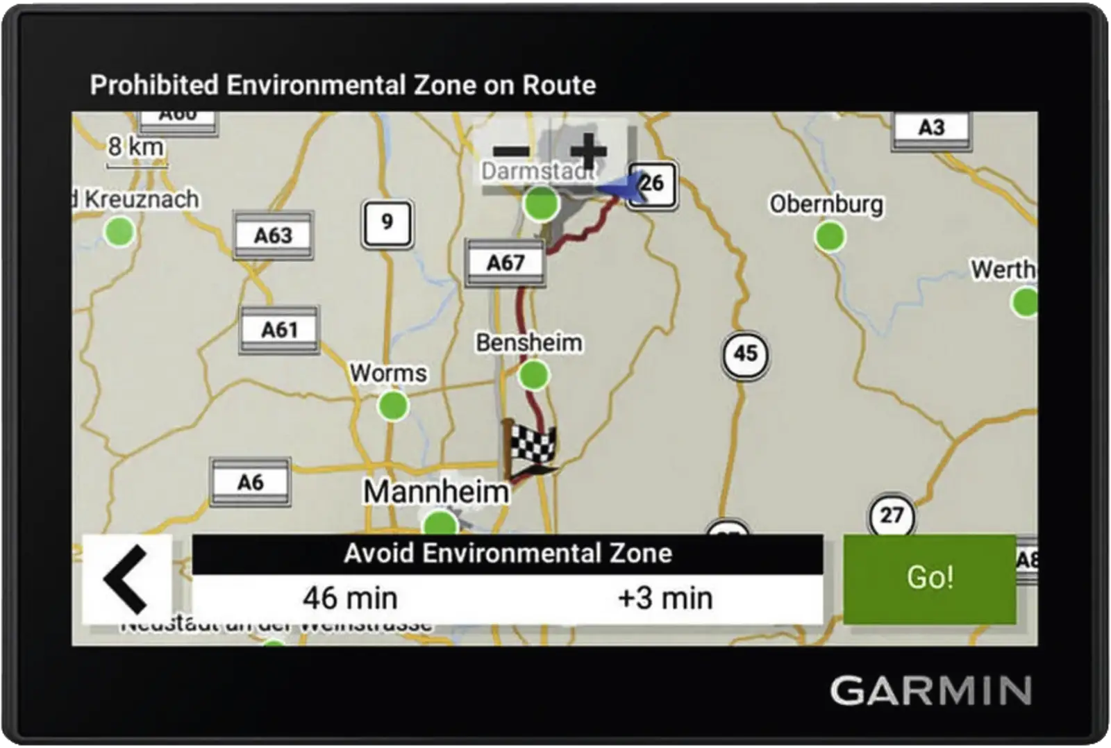 Drive 53 Live Traffic via Smartphone App