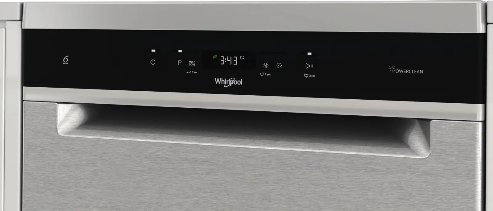 Whirlpool W3F D634 X Vaatwasser - RVS