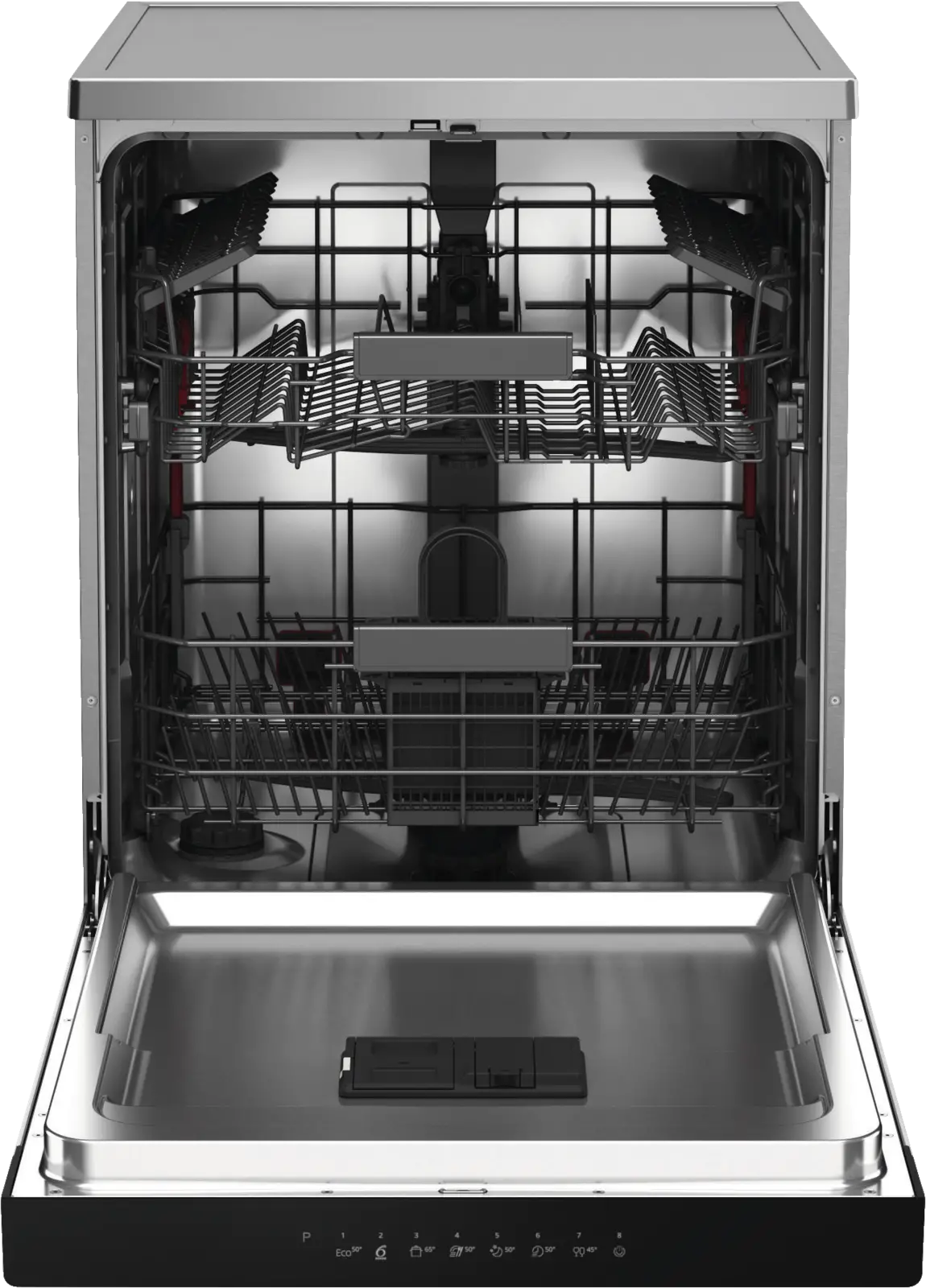 Whirlpool W3F D634 X Vaatwasser - RVS