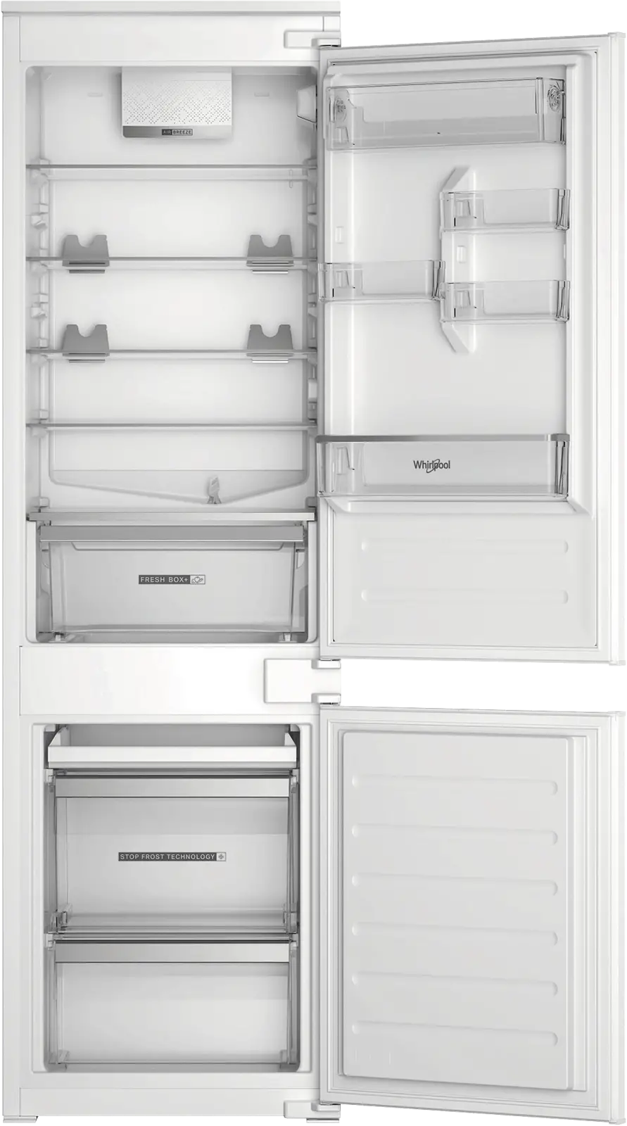 Whirlpool WHC18D011C1 SF Inbouw Koel-vriescombinatie