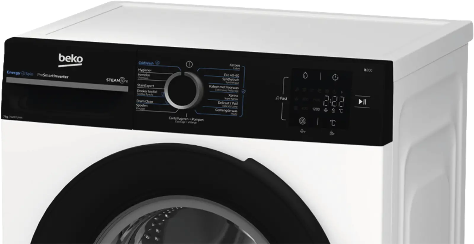 Beko BM3WFU3741B Wasmachine