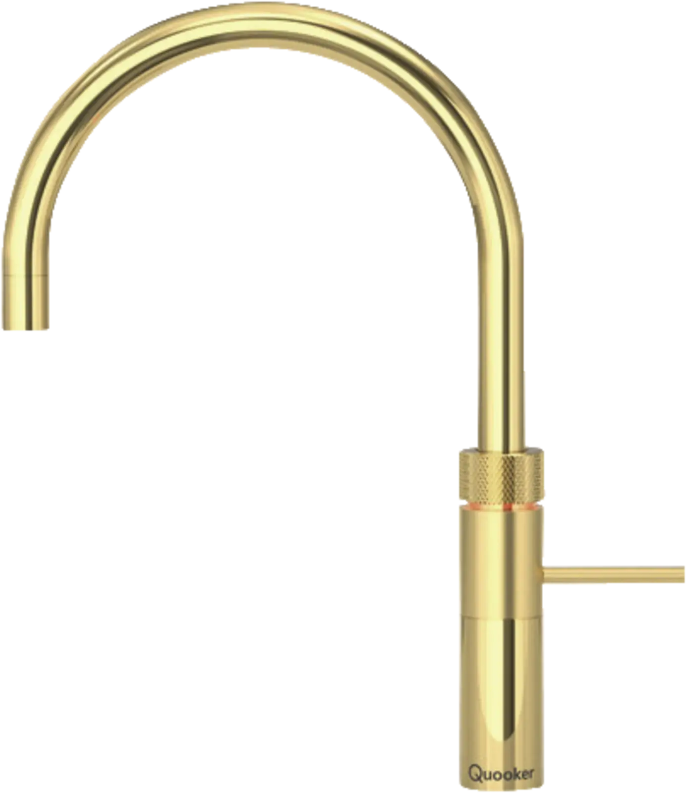 Quooker KFRGLD Keukenmengkraan Fusion Round - Goud - Losse Kraan