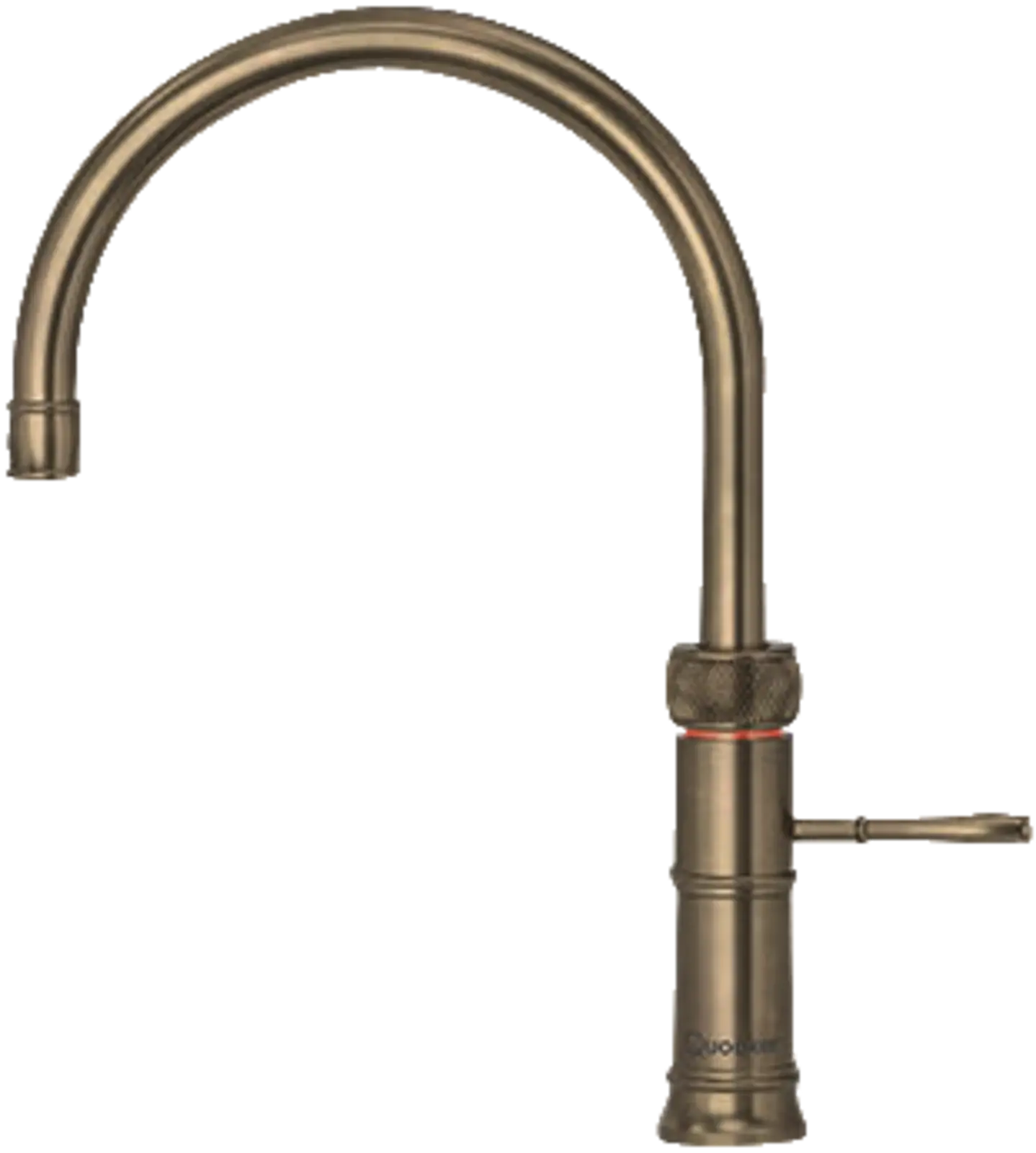  Quooker Classic Keukenmengkraan Fusion Round - Messing Patina - Losse Kraan