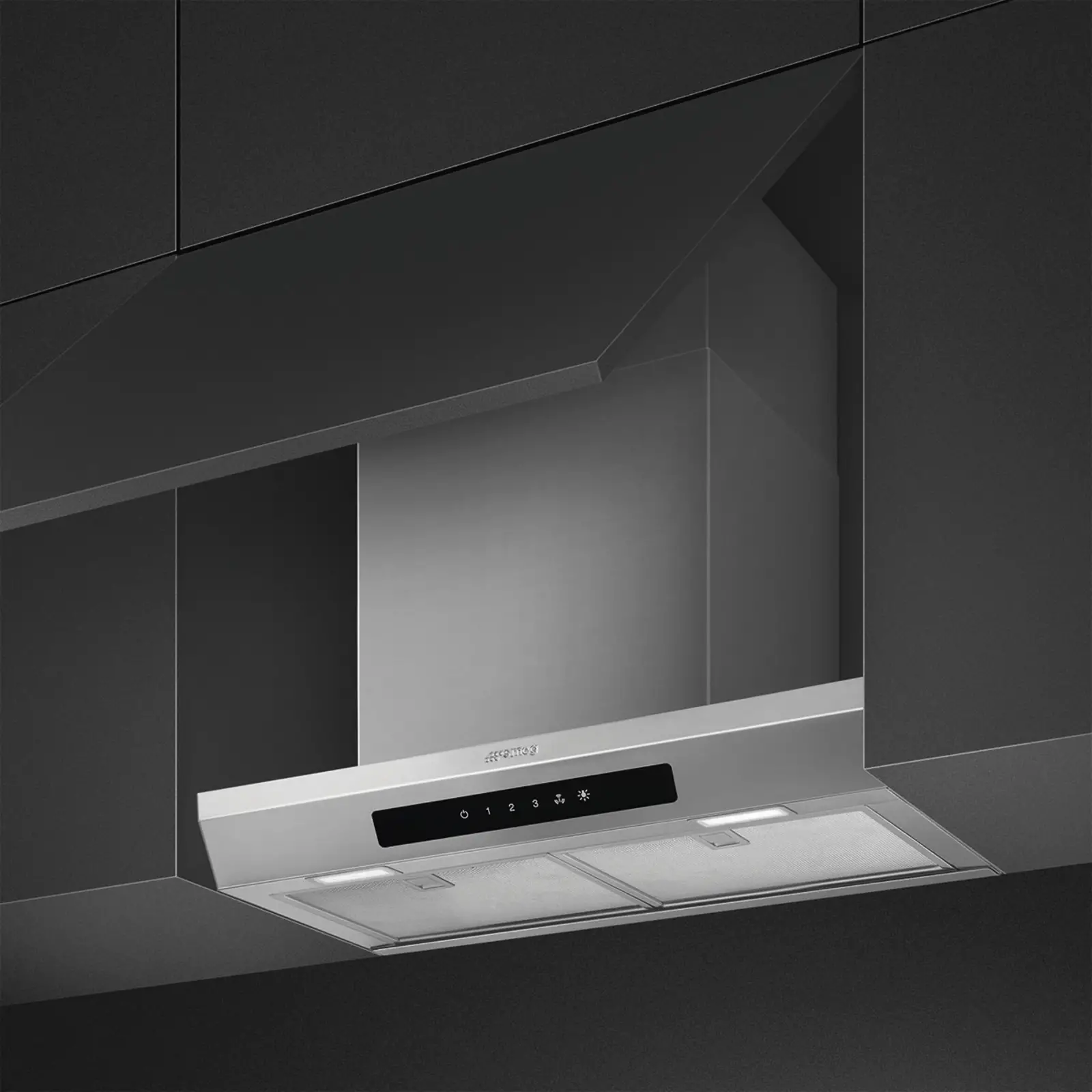 SMEG KSGT63X Universeel Esthetisch Inbouw Afzuigkap - 60 cm - RVS