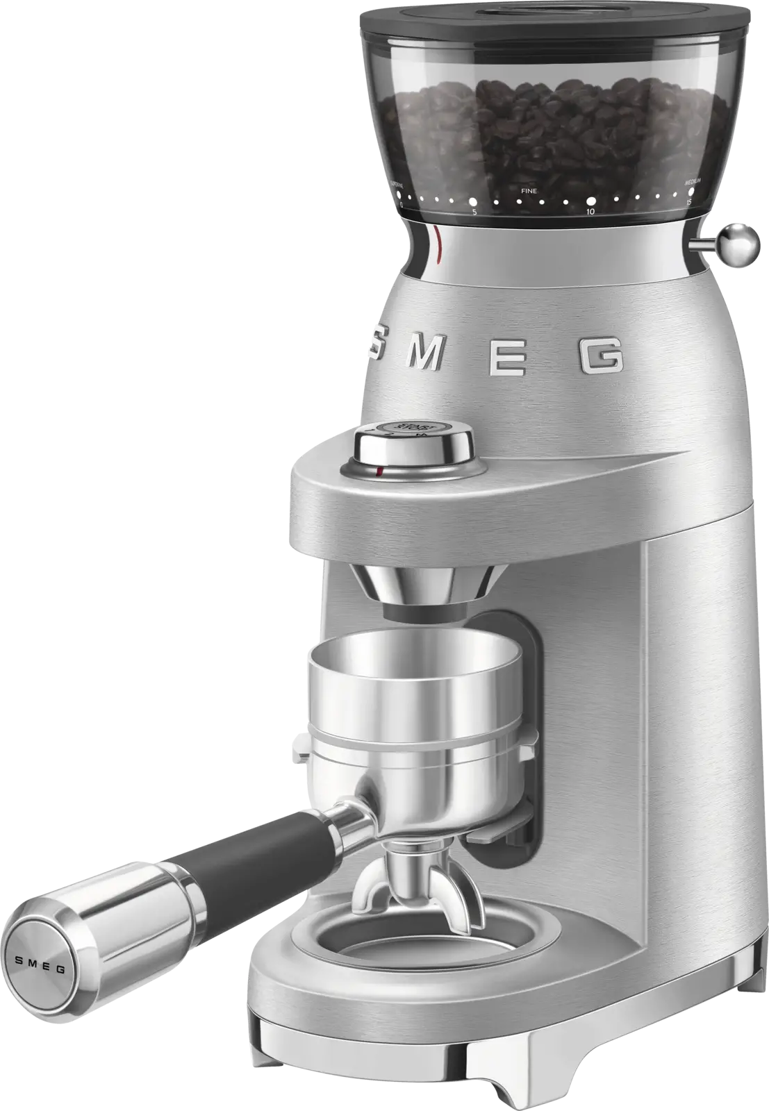 SMEG CGF02SSEU Koffiemolen 50's Style - Aluminium