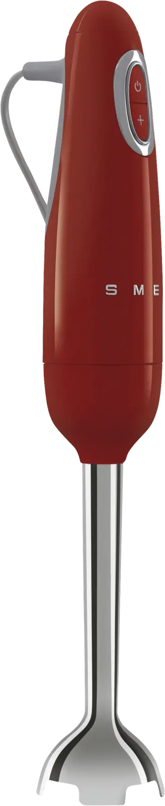 SMEG HBF03RDEU Staafmixer - Rood met Accessoires