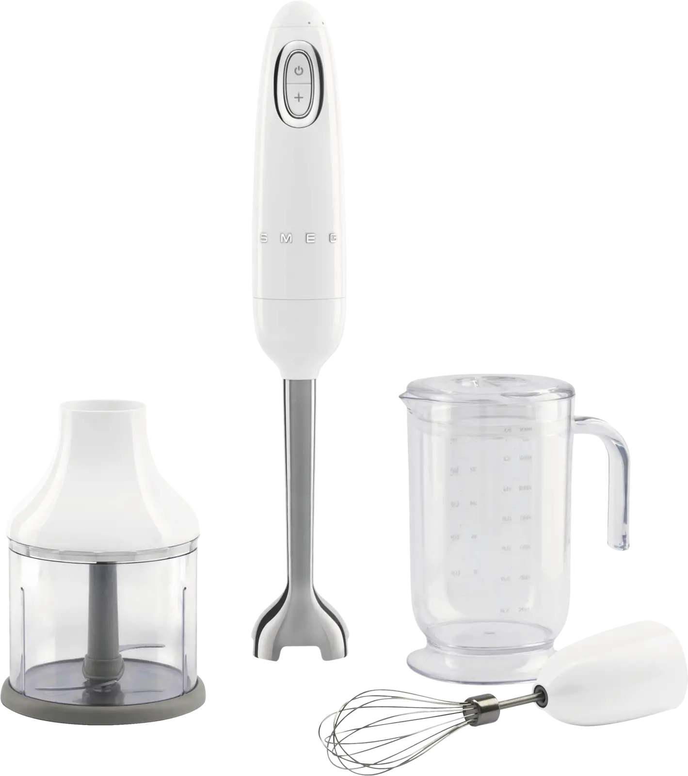SMEG HBF03WHEU Staafmixer - Wit met Accessoires