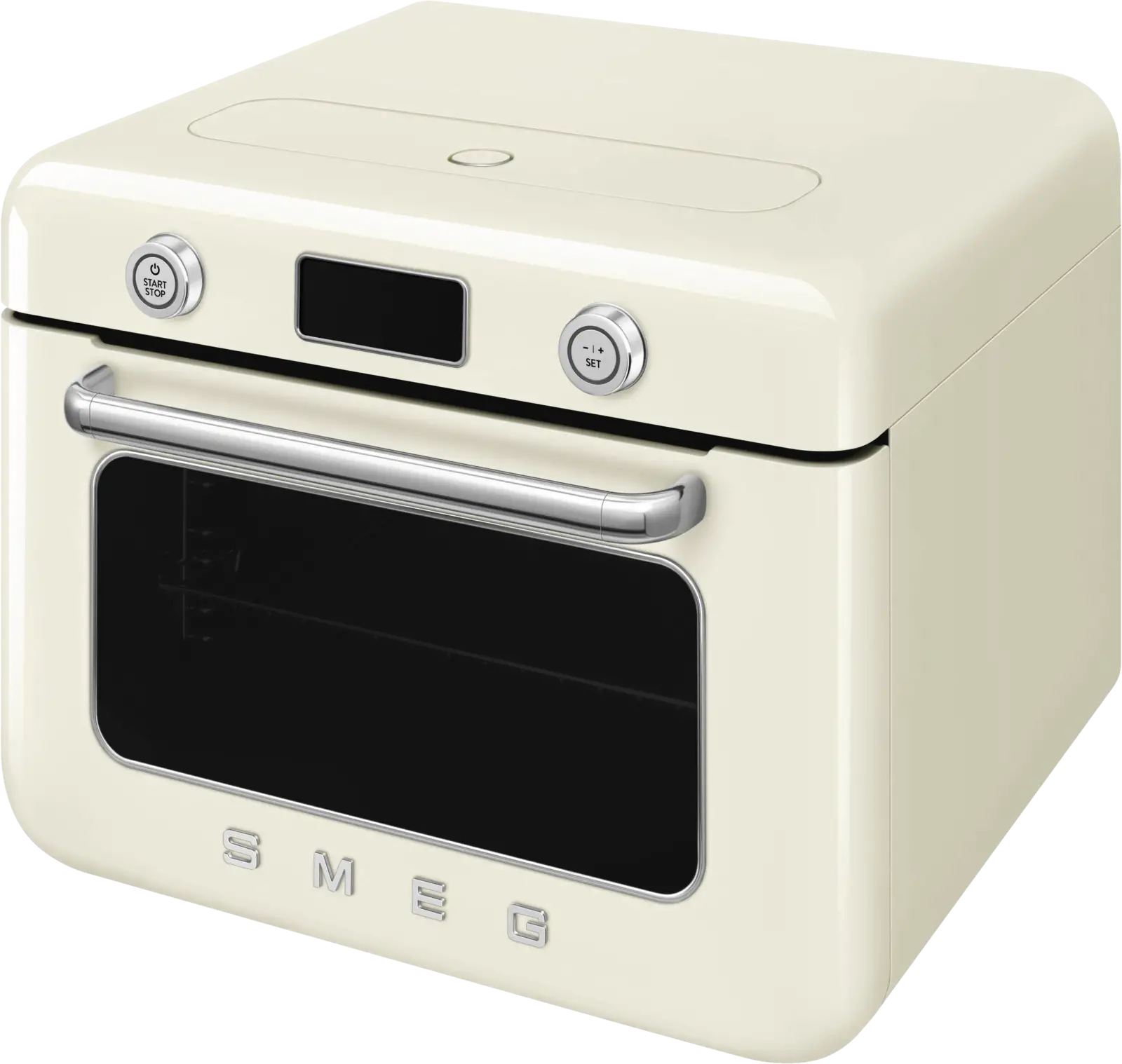SMEG COF01CREU Vrijstaande Combi Stoomoven 50's Style - Glanzend Crème