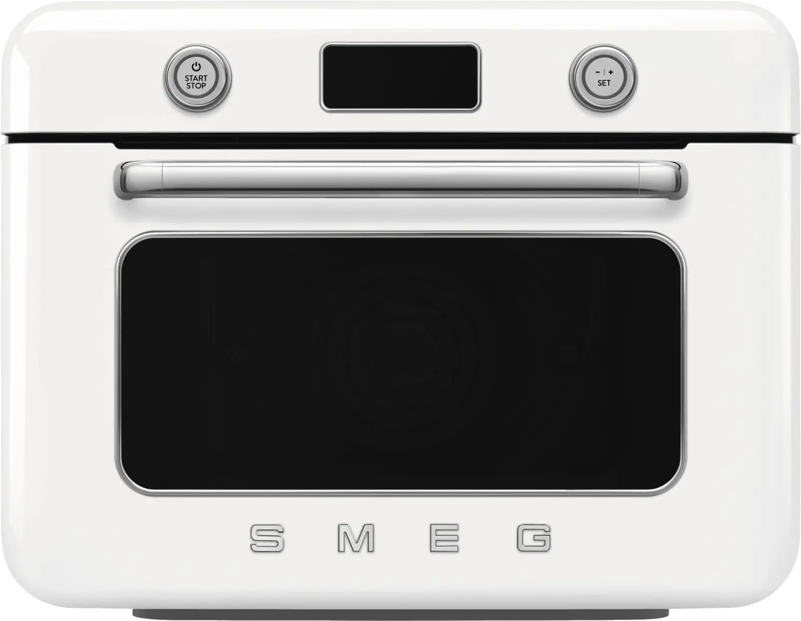 SMEG COF01WHEU Vrijstaande Combi Stoomoven 50's Style - Glanzend Wit