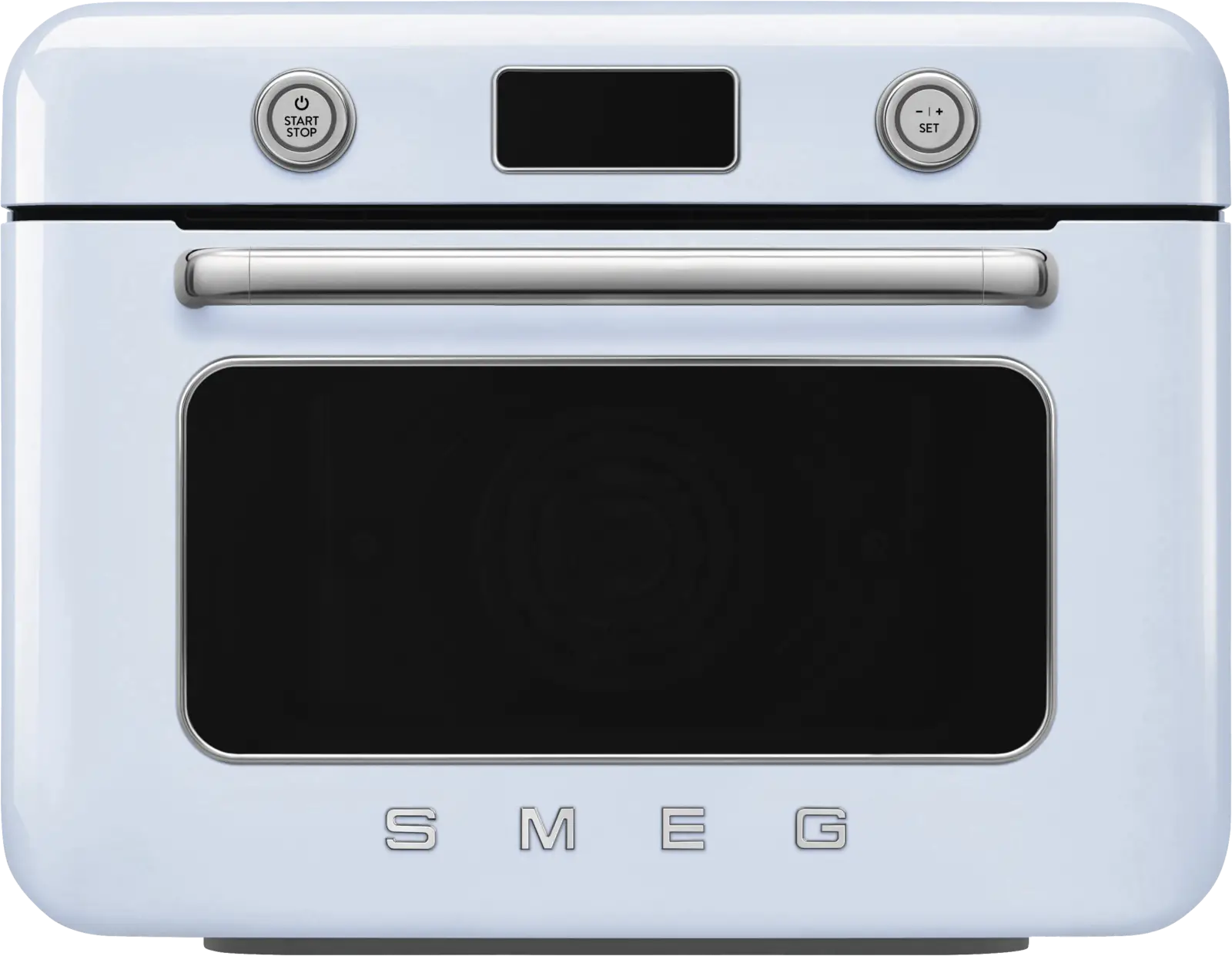 SMEG COF01PBEU Vrijstaande Combi Stoomoven 50's Style - Pastelblauw