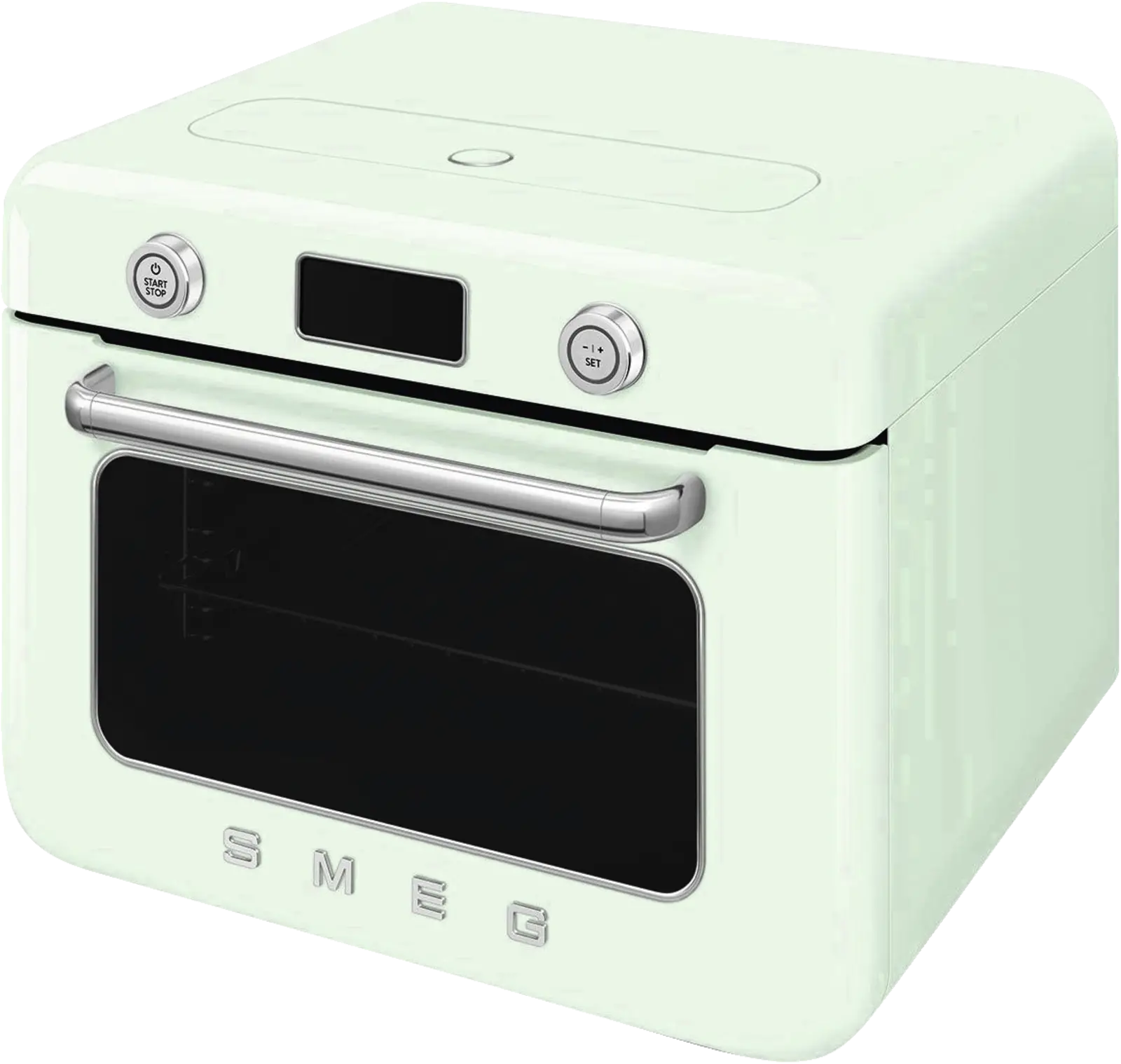 SMEG COF01PGEU Vrijstaande Combi Stoomoven 50's Style - Watergroen