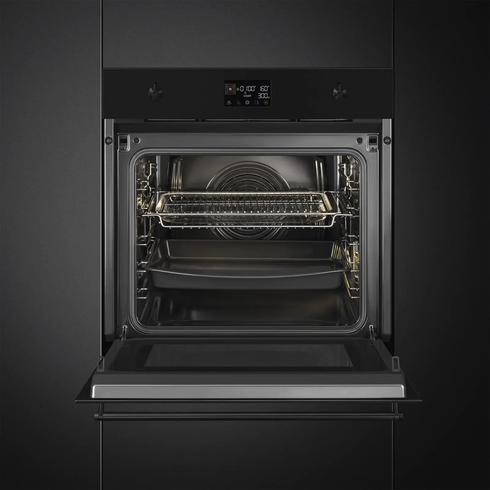 SMEG SO6302M2N SpeedwaveXL Galileo Inbouw Oven - Combi Magnetron - Classici Esthetisch