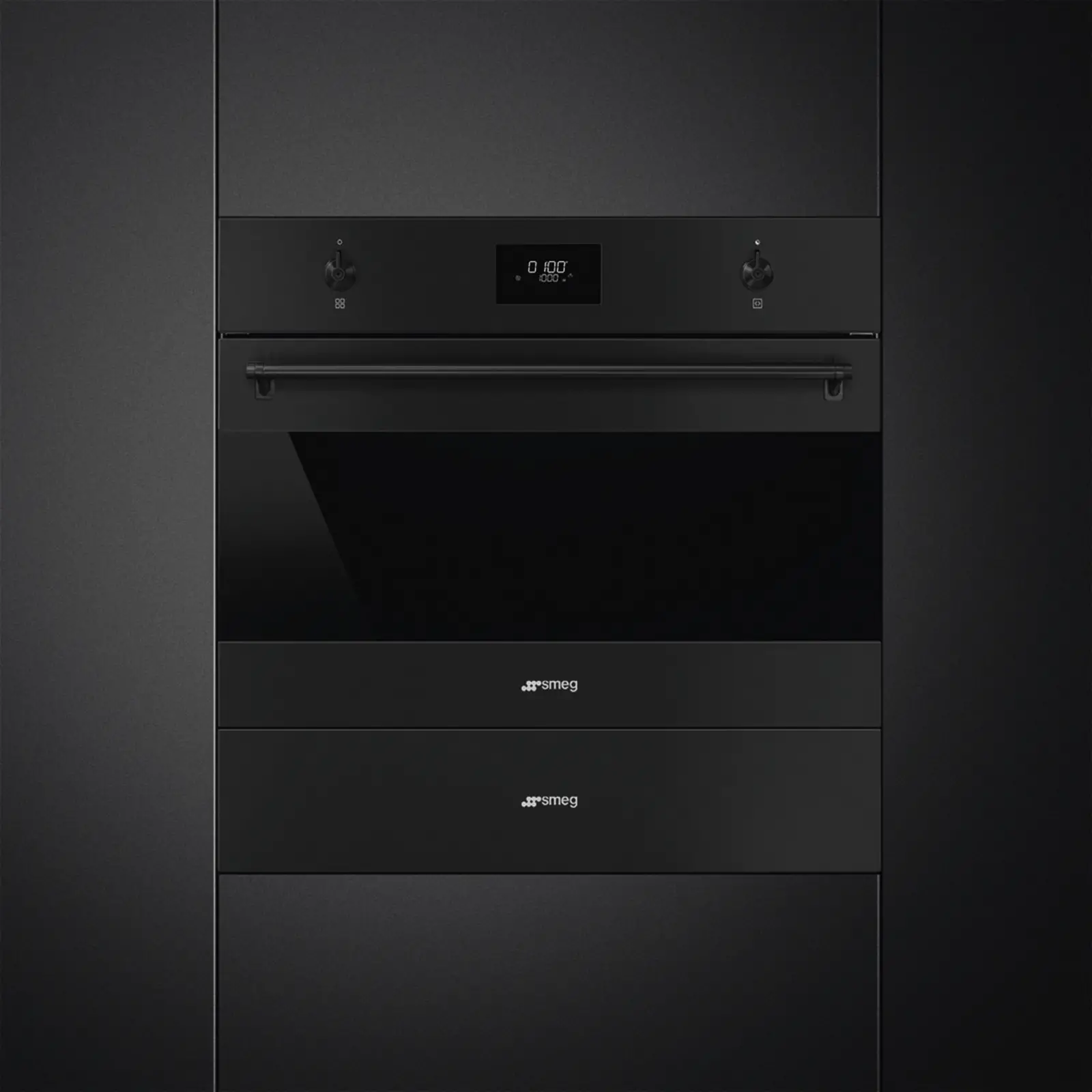 SMEG SO4301M0N Classici Esthetisch Inbouwmagnetron 