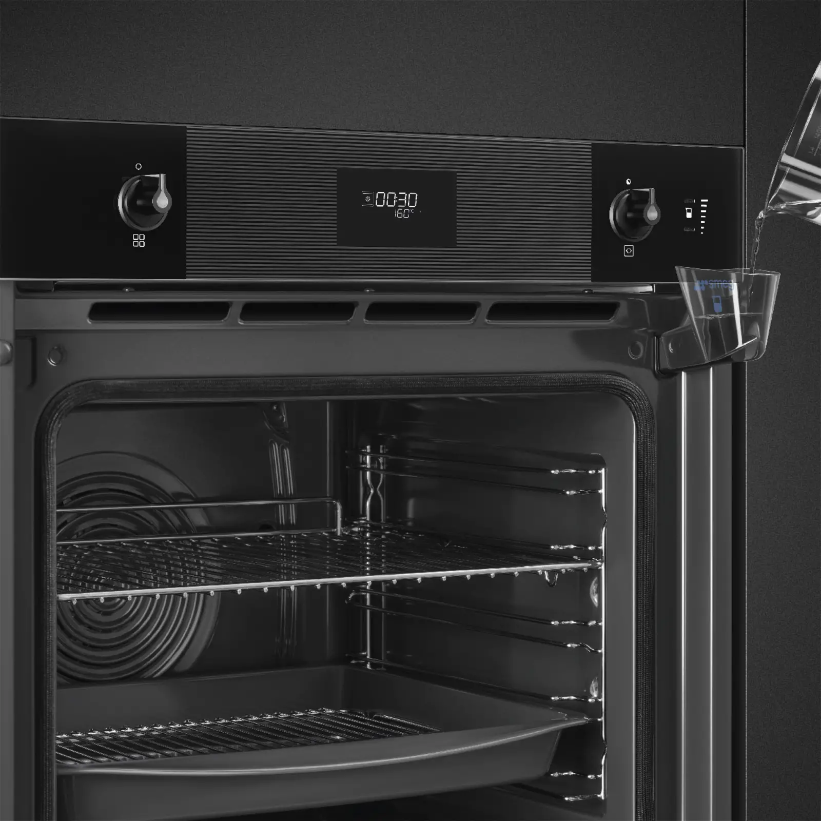 SMEG SOP6101S2B3 Linea Esthetisch Pyro steam Galileo Inbouw Oven