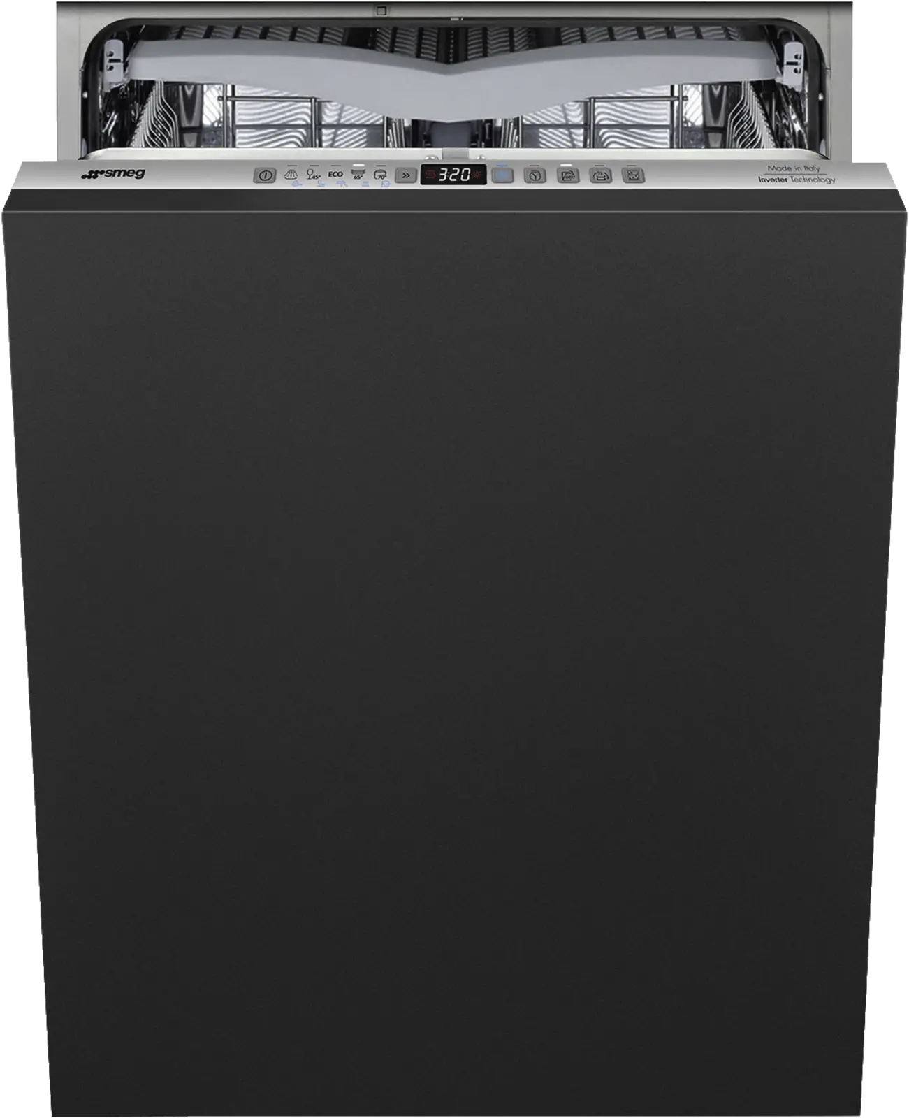 SMEG STL332CH Universeel Esthetisch Inbouw Vaatwasser - 60 cm - Zilver