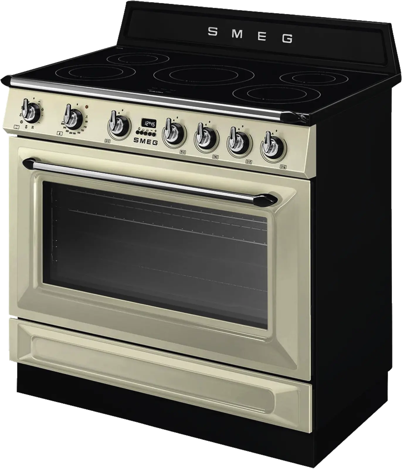SMEG TR90IMP Victoria Esthetisch Fornuis met Inductie Kookplaat - 90 x 60 cm