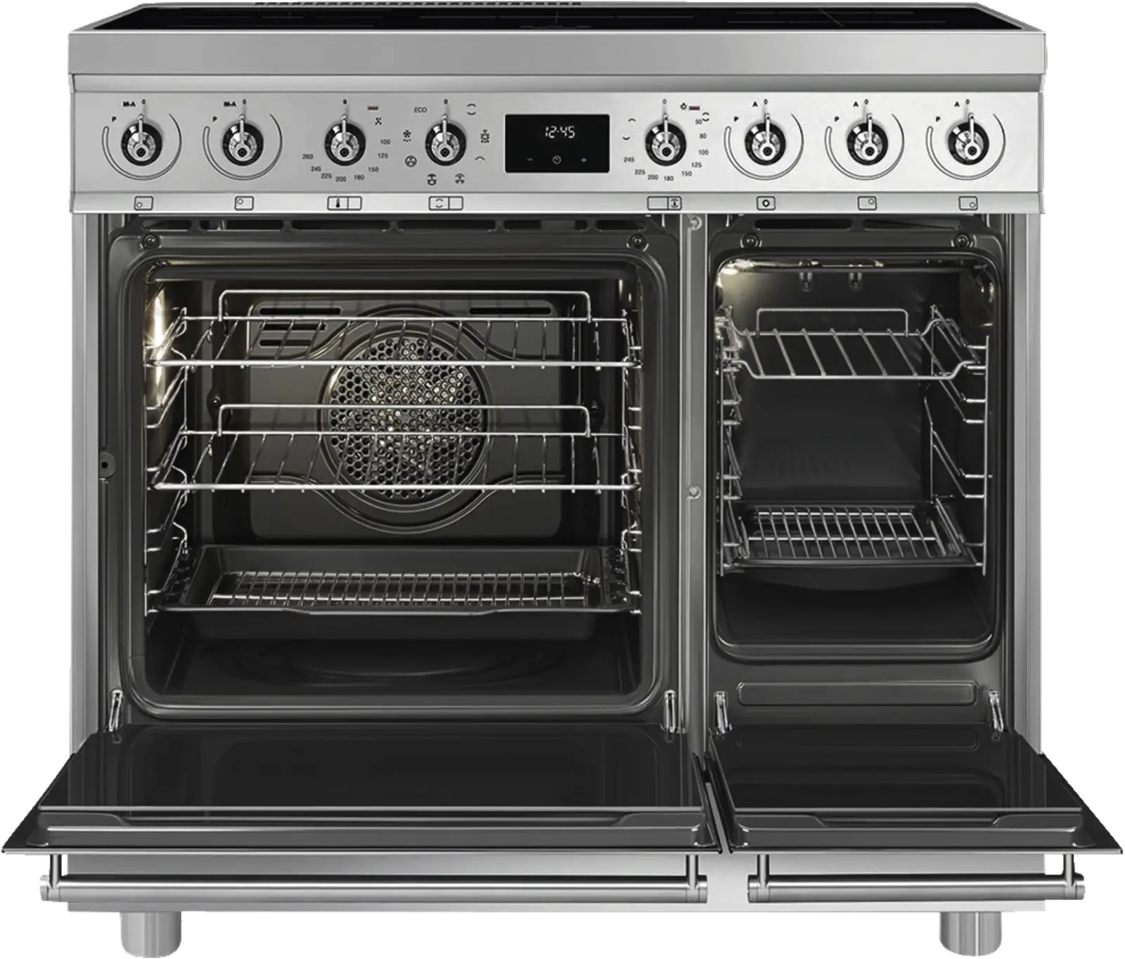 SMEG C92IMX2 Classici Esthetisch Fornuis met Inductiekookplaat - 90 x 60 cm - RVS