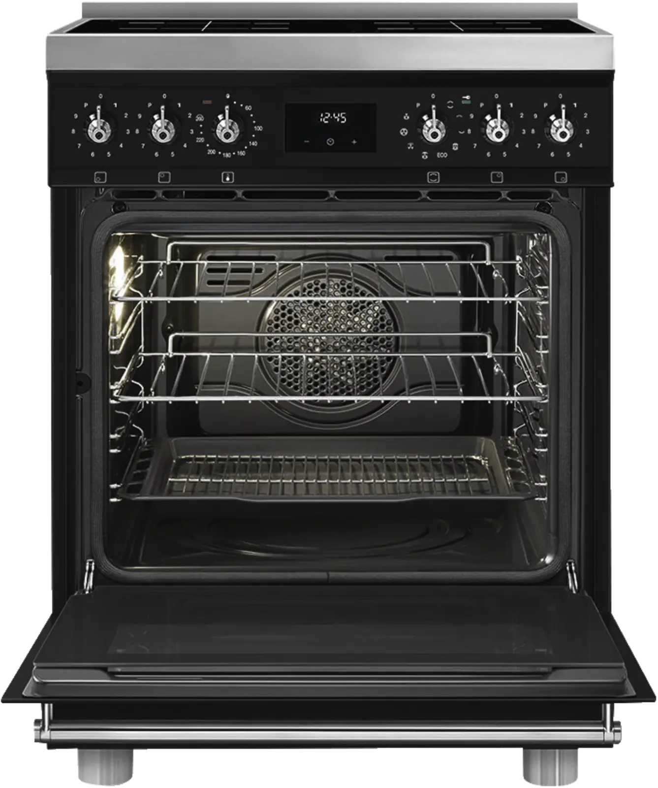 SMEG C6IPMBM2 Classici Esthetisch Fornuis met Inductiekookplaat - 60 x 60 cm 