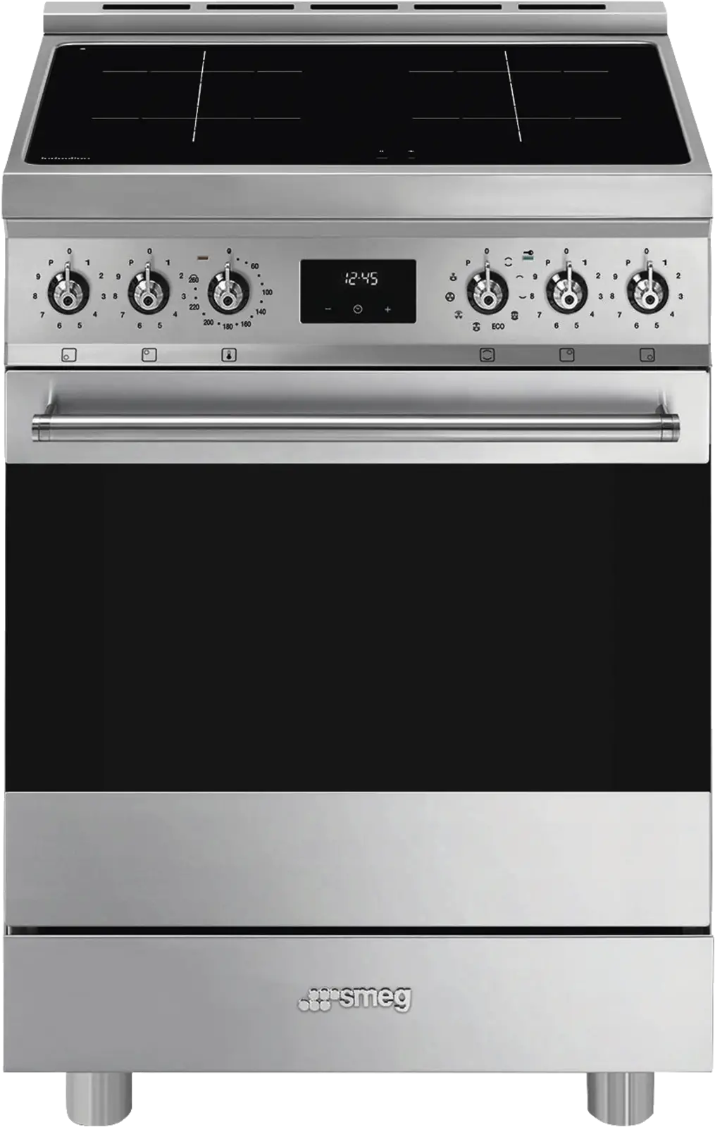 SMEG C6IPXM2 Classici Esthetisch Fornuis met Inductiekookplaat - 60 x 60 cm - RVS
