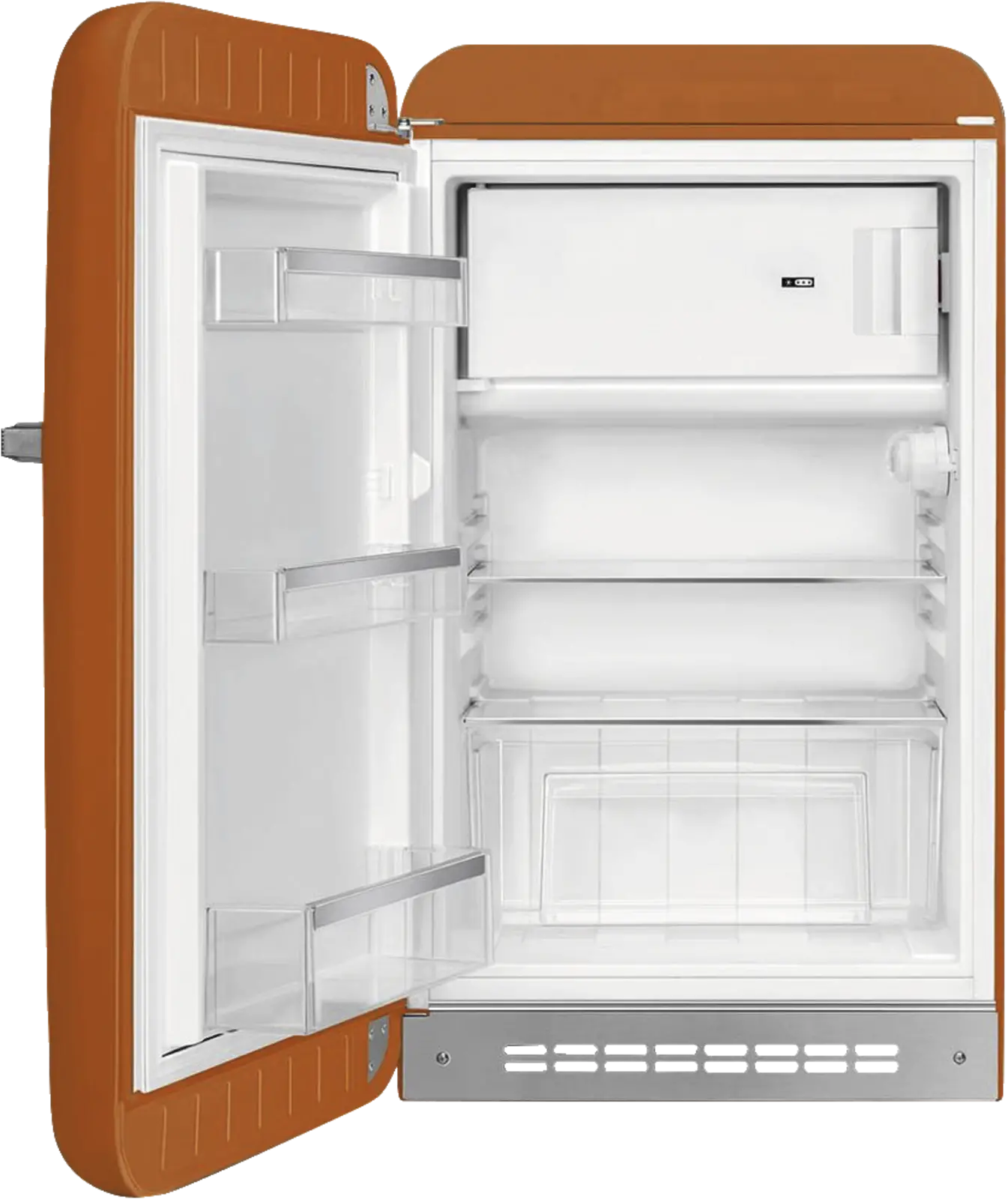 SMEG FAB10LOR6 Koelkast 50's Style - Oranje - Scharnier Links