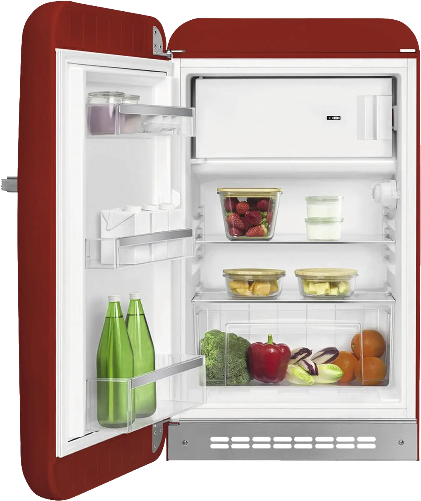 SMEG FAB10LRD6 Vrijstaande Koelkast 50's Style - Rood