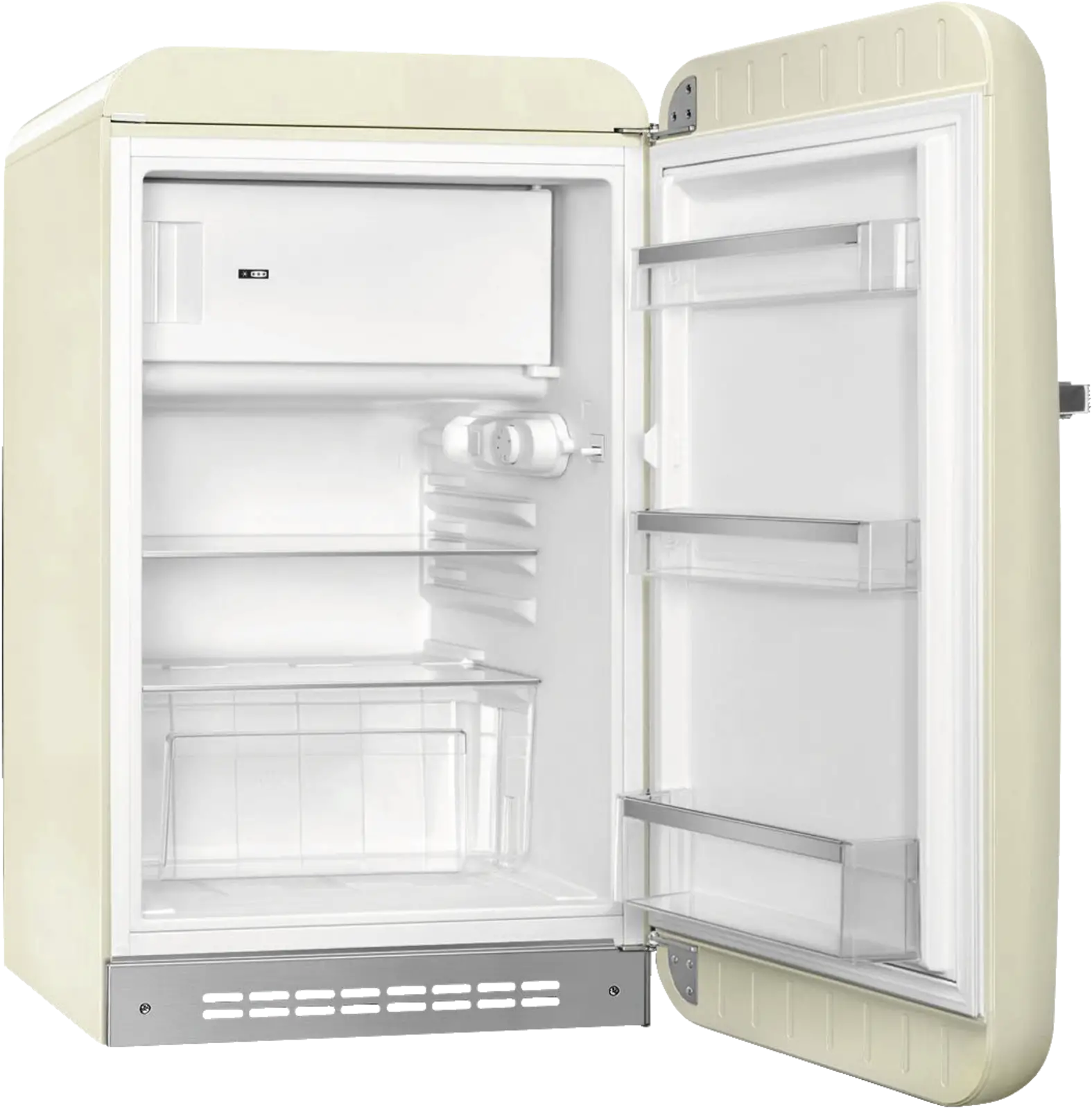  SMEG FAB10RCR6 Vrijstaande Koelkast 50's Style - Creme