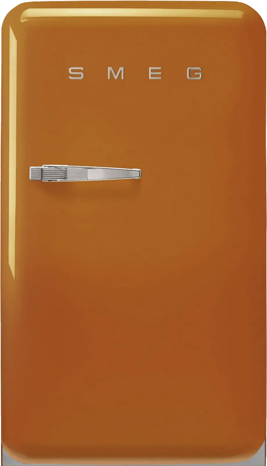 SMEG FAB10ROR6 Koelkast 50's Style - Oranje - Scharnier Rechts