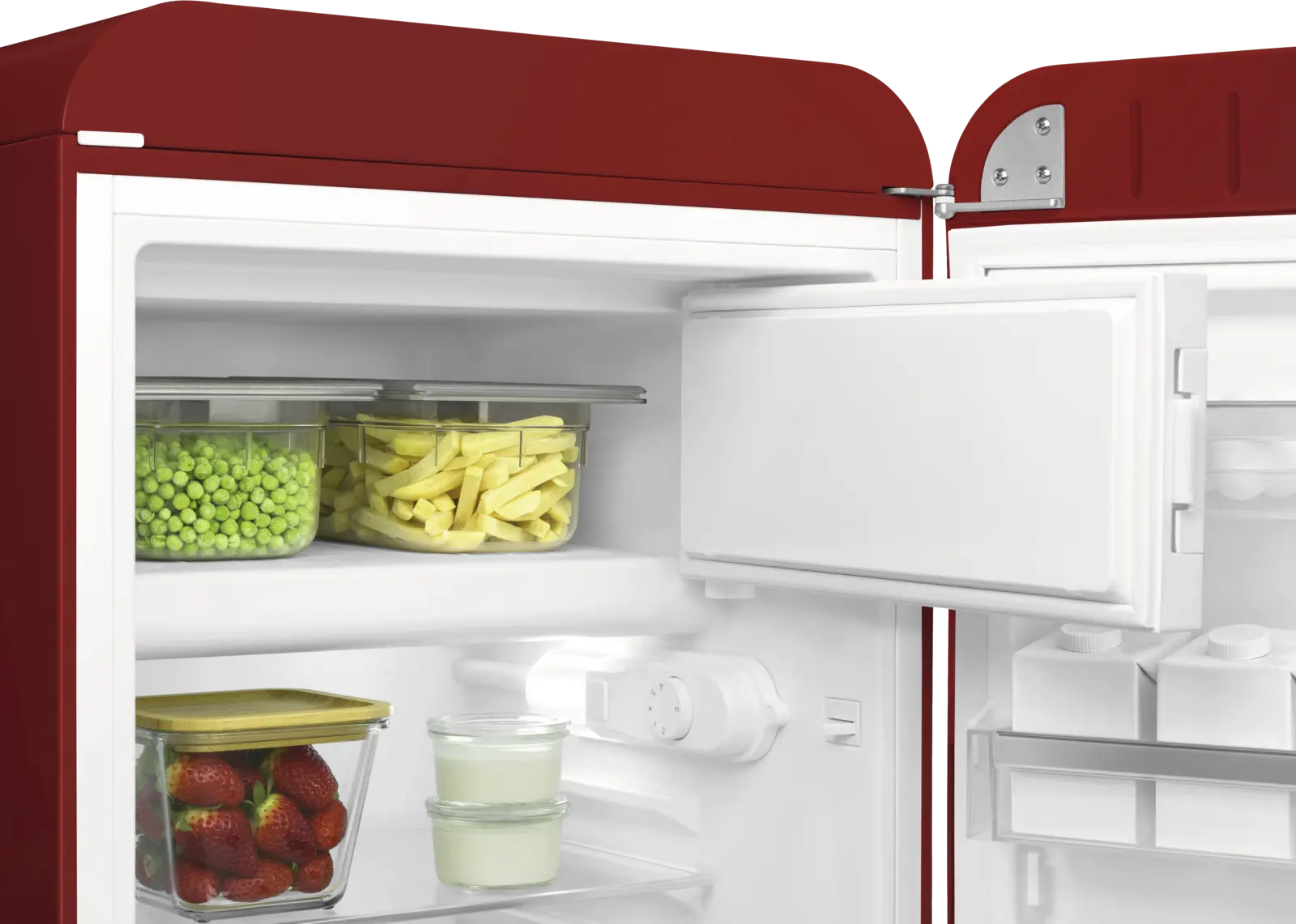 SMEG FAB10RRD6 Vrijstaande Koelkast 50's Style - Rood