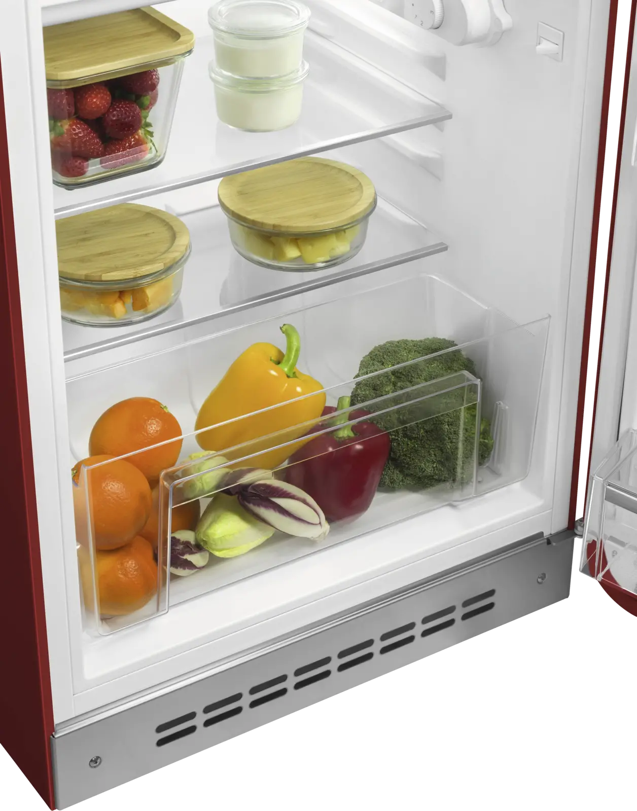SMEG FAB10RRD6 Vrijstaande Koelkast 50's Style - Rood