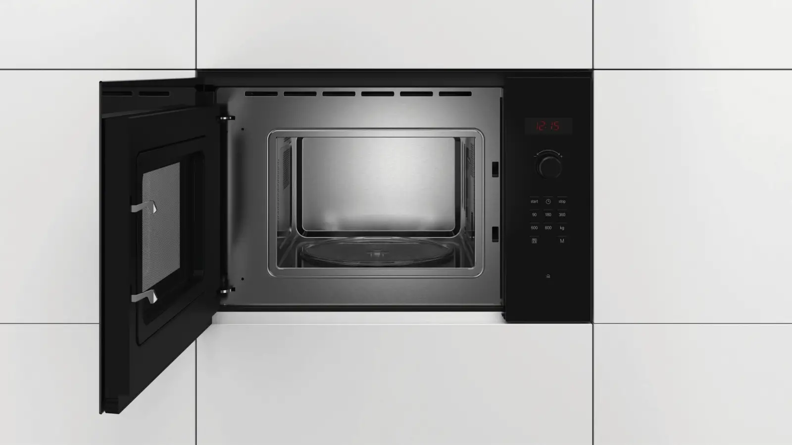 BOSCH BFL523MB1F Serie 4 Inbouw Magnetron - Zwart