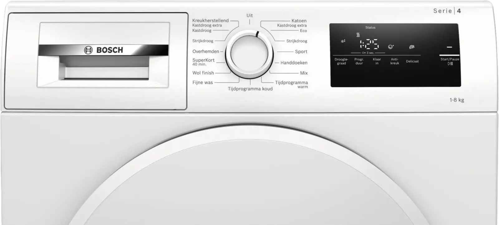 BOSCH WTH8300LNL Serie 4 Warmtepompdroger