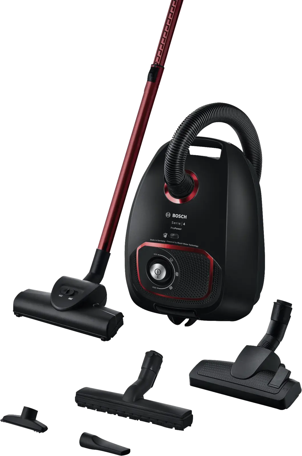 BOSCH BGL41POW2H Serie 4 Stofzuiger met Zak - ProPower - Zwart