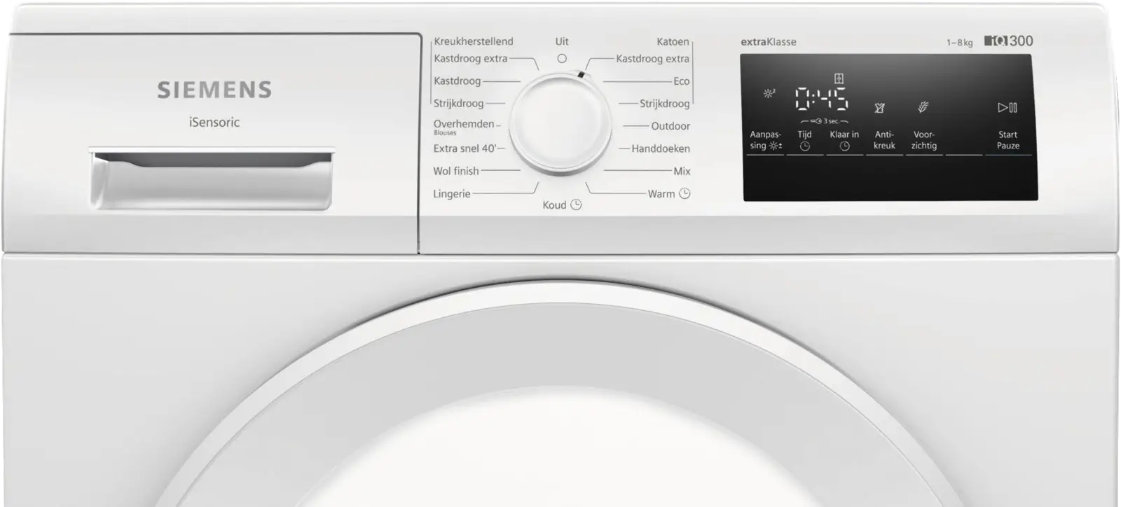 Siemens WT43H00MNL iQ300 extraKlase Warmtepompdroger