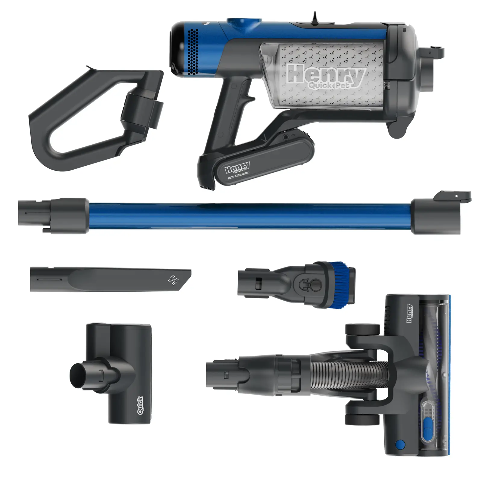 Numatic Henry Quick Pet HEN100B steelstofzuiger 