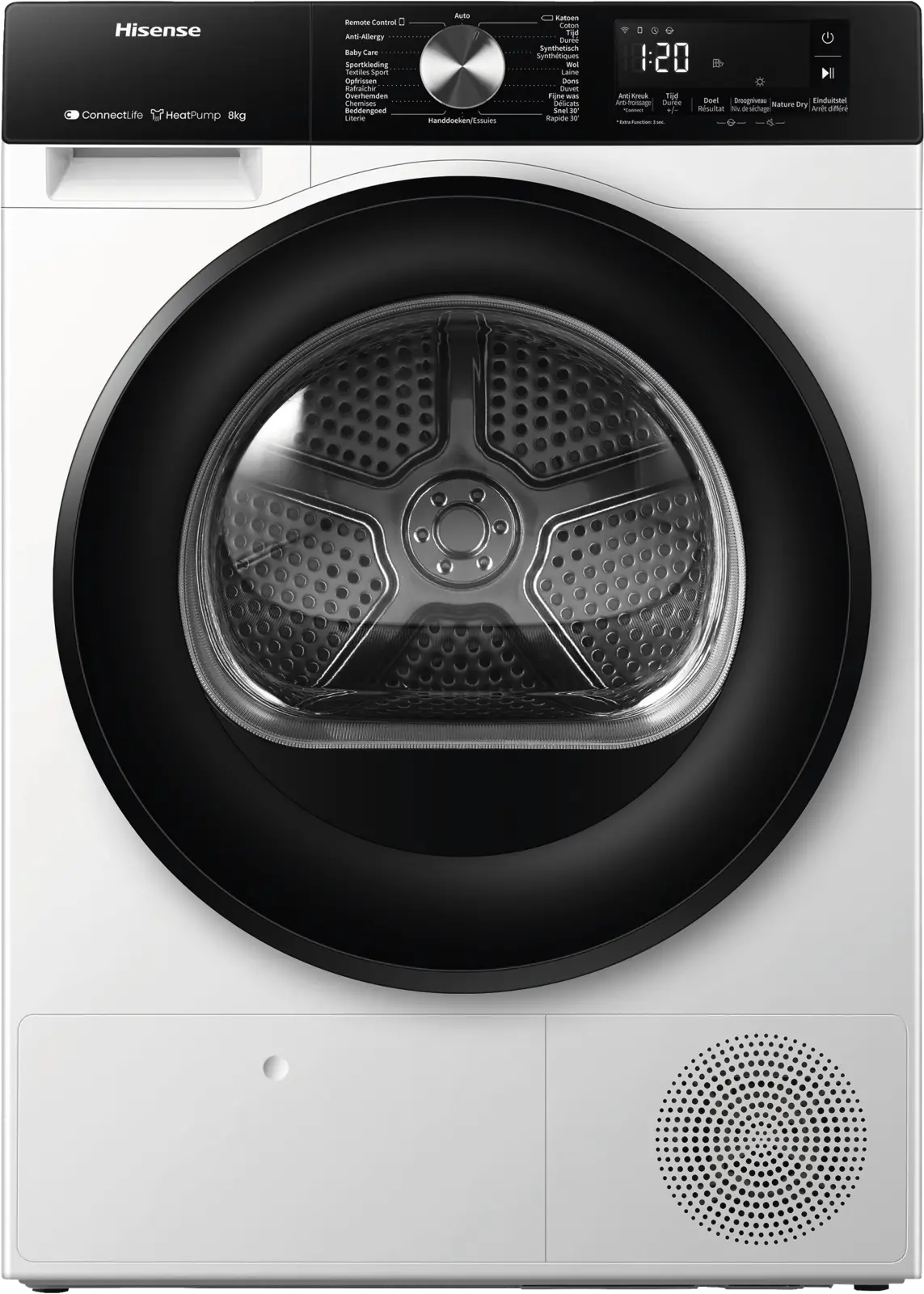Hisense DH3S802BW3 Warmtepompdroger