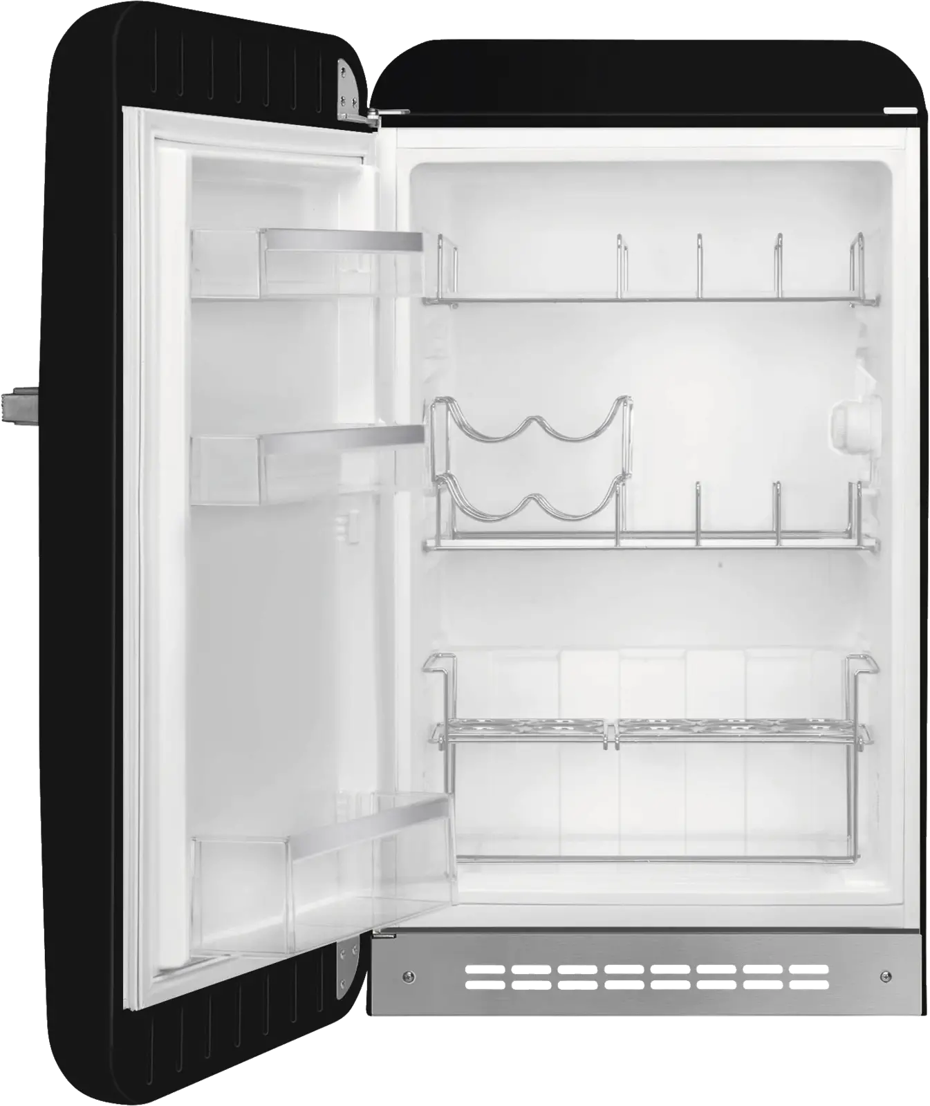 SMEG FAB10HLBL6 Vrijstaande Koelkast 50's Style - Zwart
