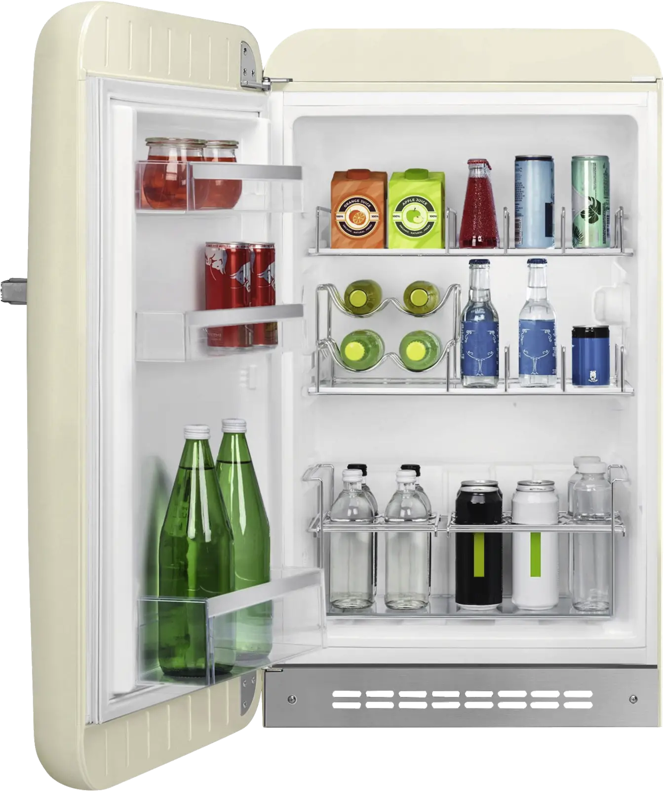 SMEG FAB10HLCR6 Koelkast 50's Style - Creme