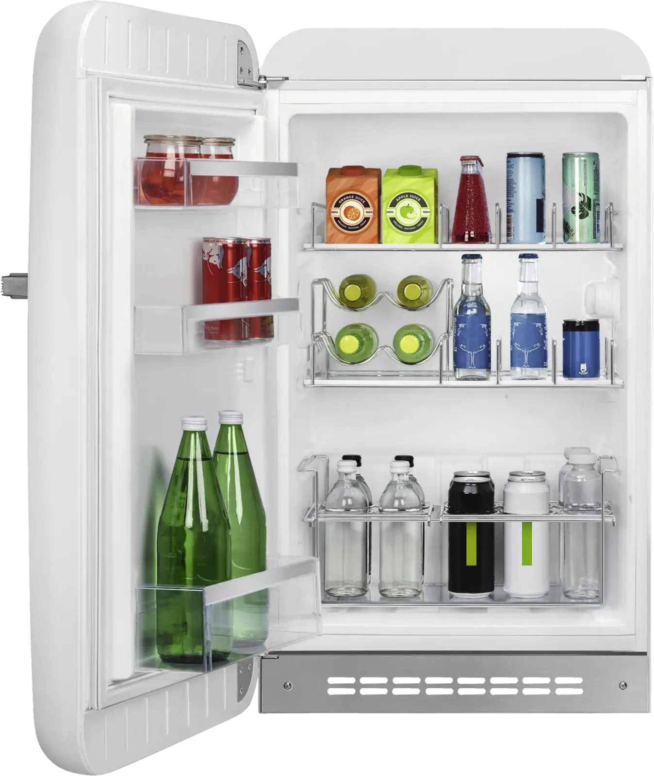 SMEG FAB10HLWH6 50's Style Koelkast - Wit