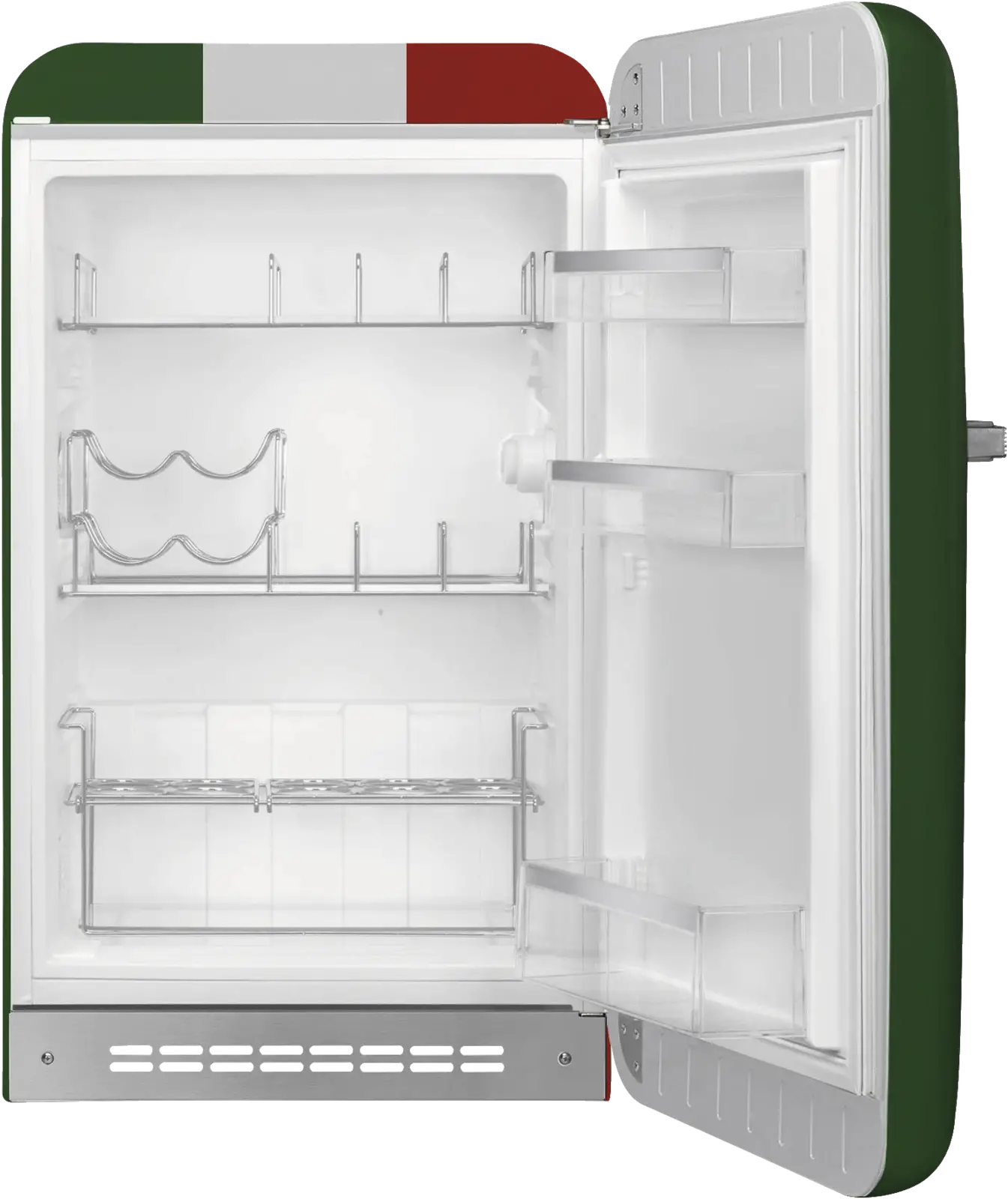 SMEG FAB10HRDIT5 50's Style Koelkast - Italiaanse Vlag