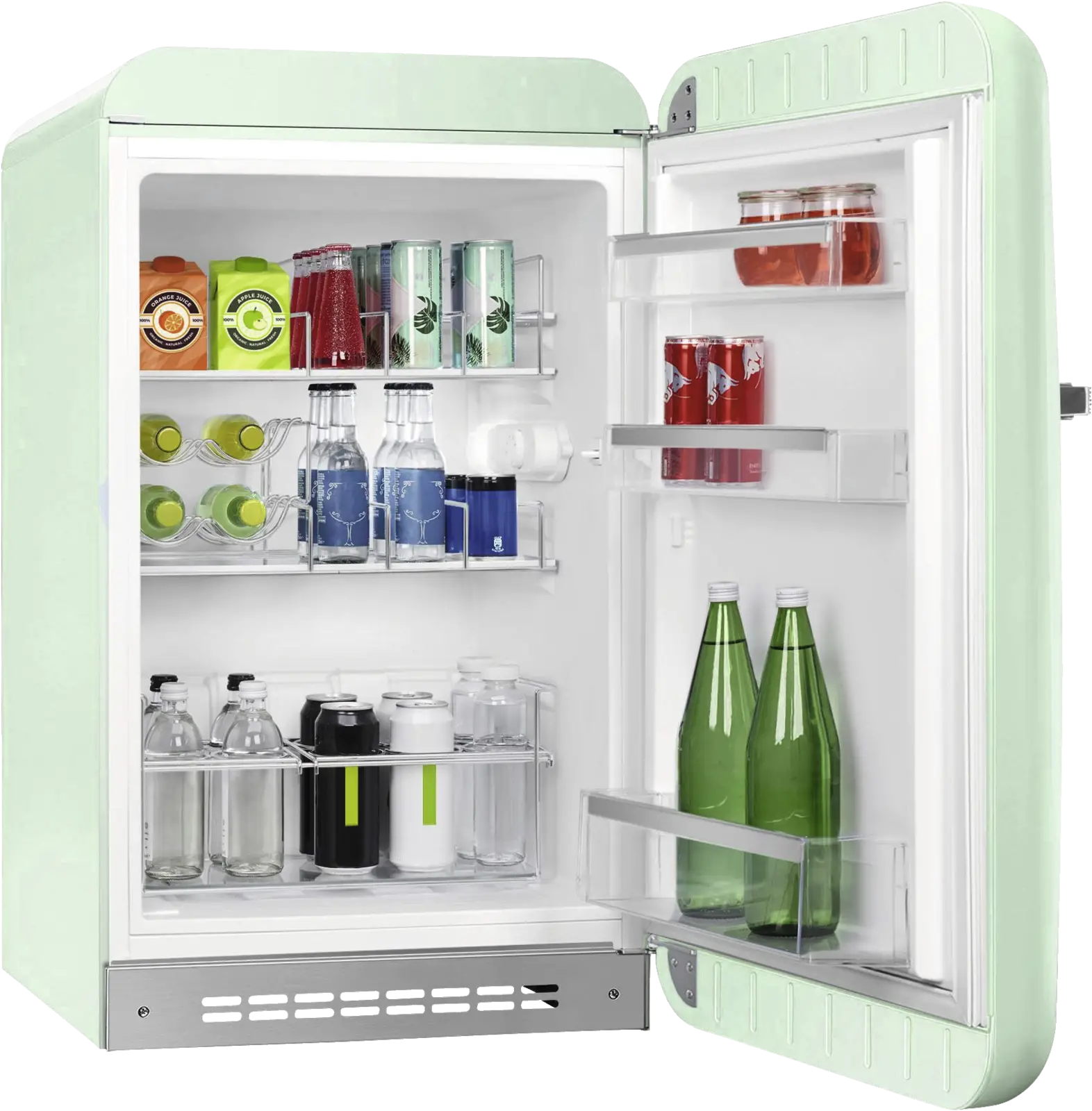 SMEG FAB10HRPG6 50's Style Koelkast - Watergroen