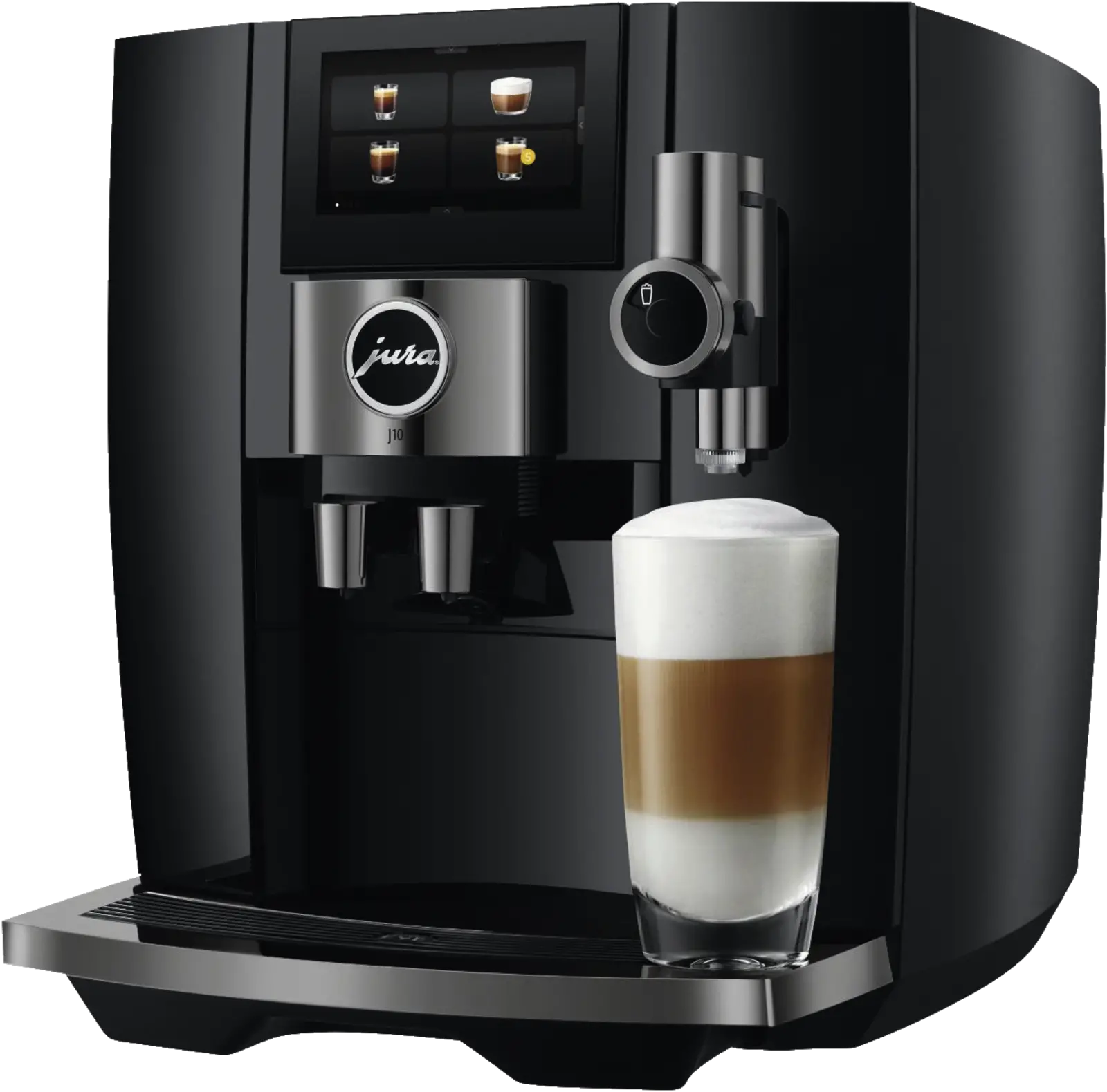 JURA J10 Piano Black (EA) Volautomatische Koffiemachine