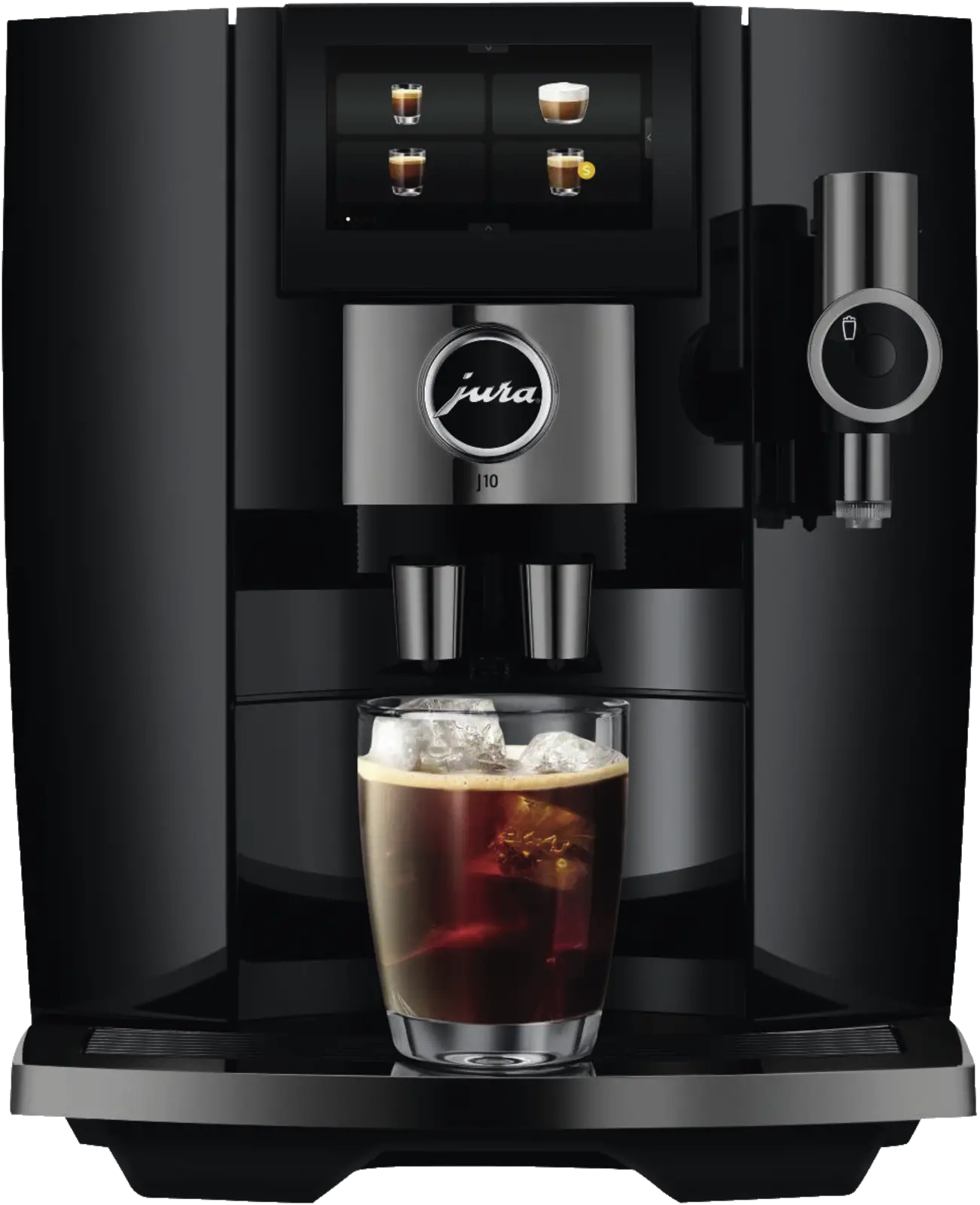 JURA J10 Piano Black (EA) Volautomatische Koffiemachine