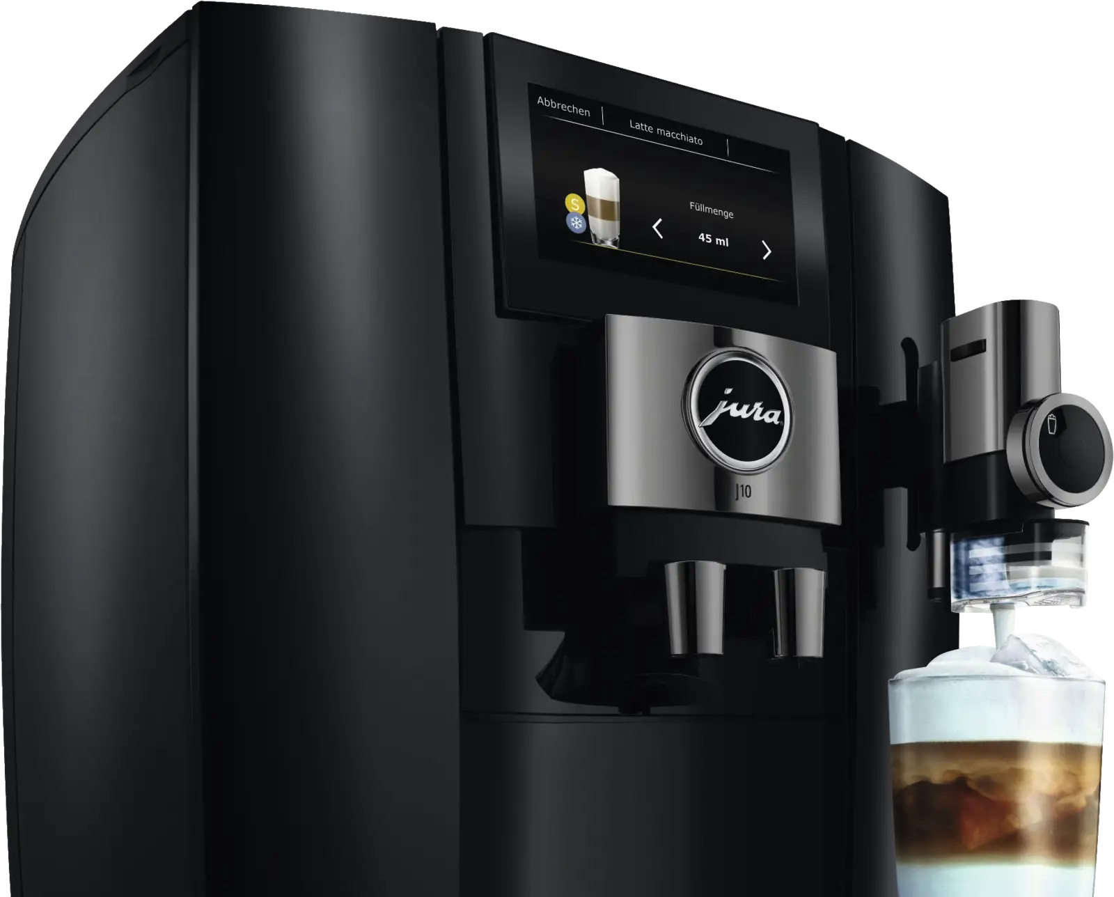JURA J10 Piano Black (EA) Volautomatische Koffiemachine