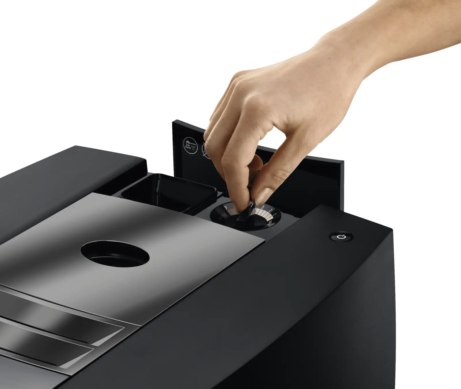 JURA J10 Piano Black (EA) Volautomatische Koffiemachine