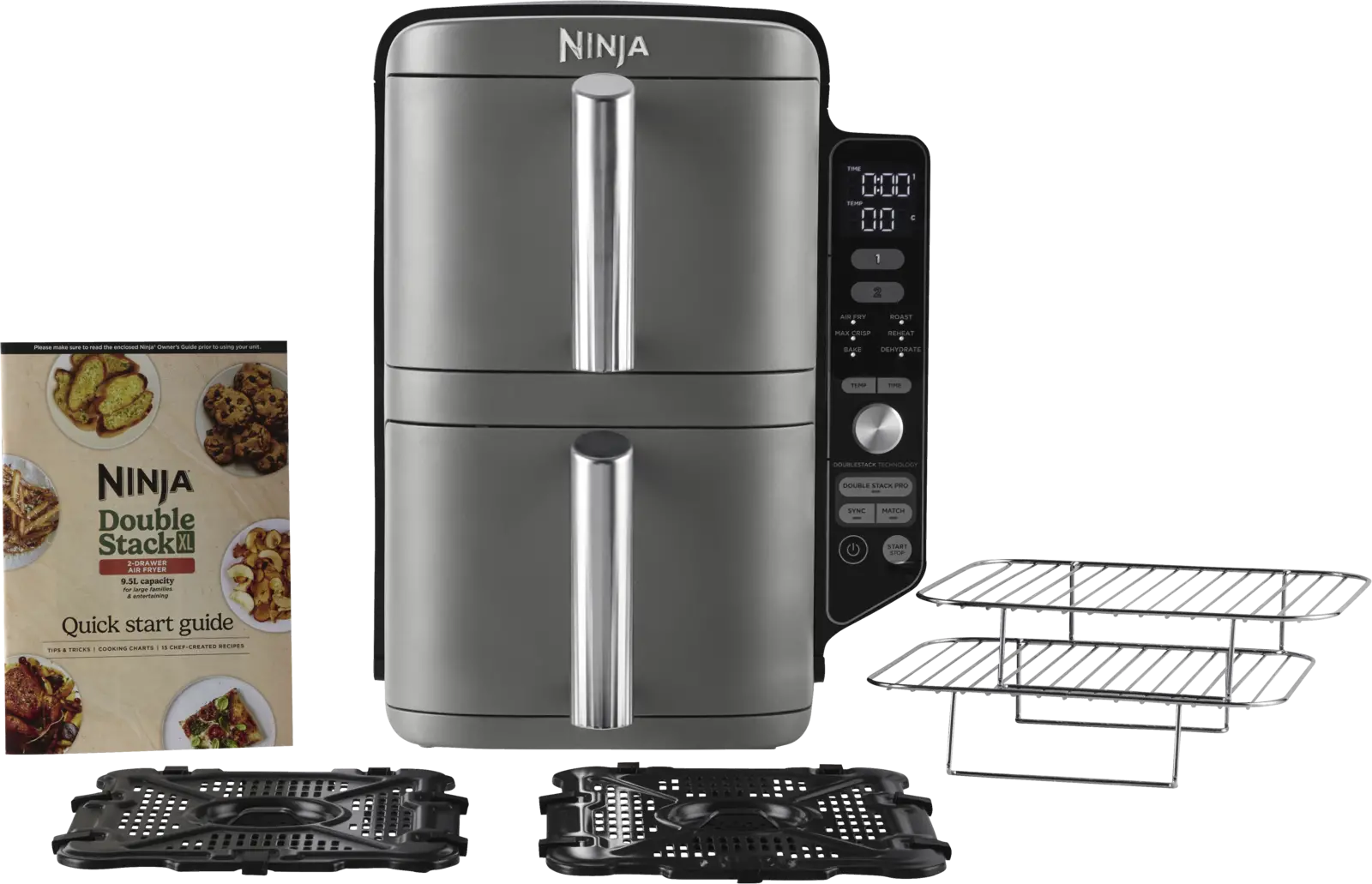 Ninja SL400EU Double Stack XL 2-Drawer Airfryer 