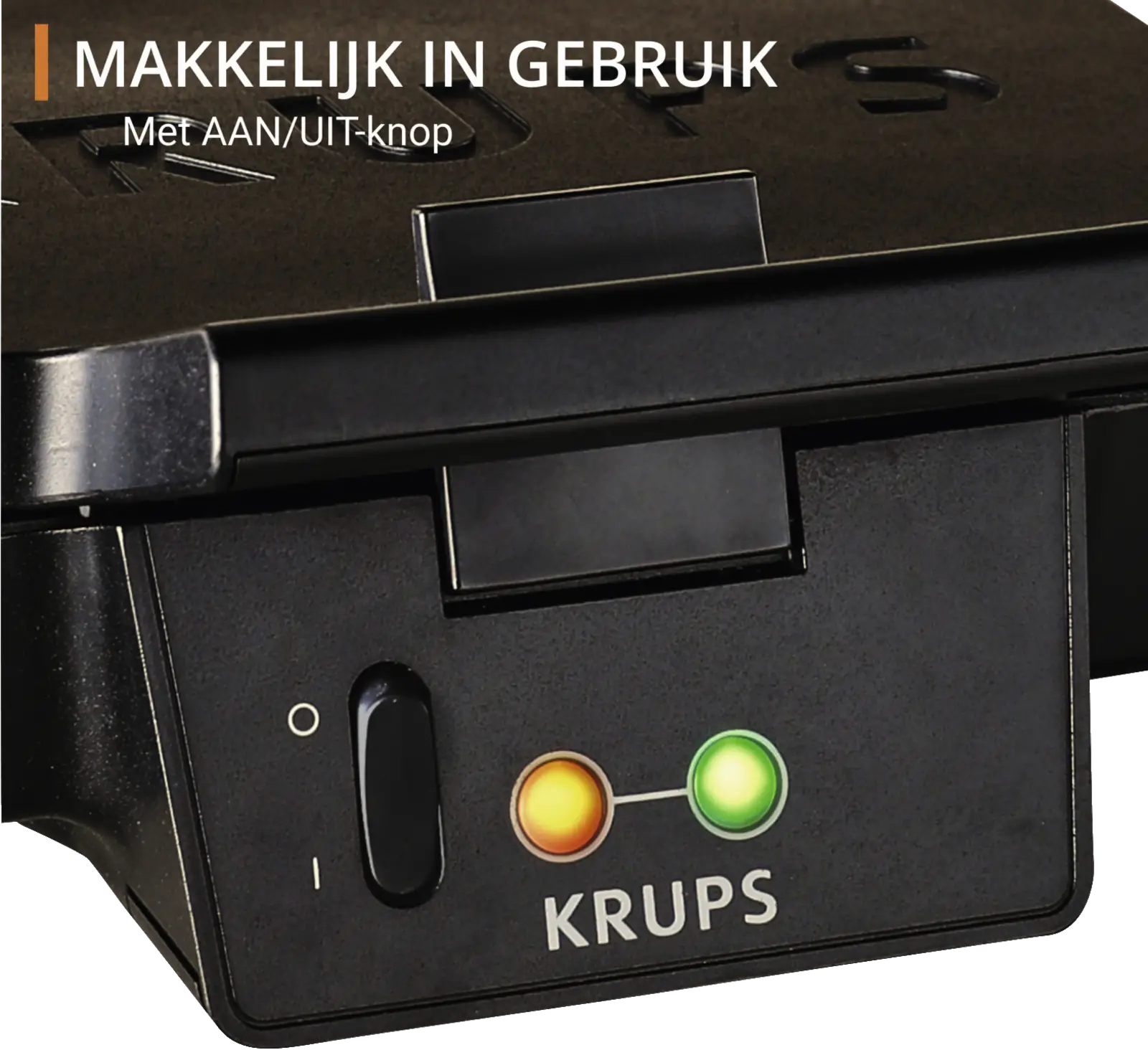 Krups FDK462 Tosti Ijzer - Zwart