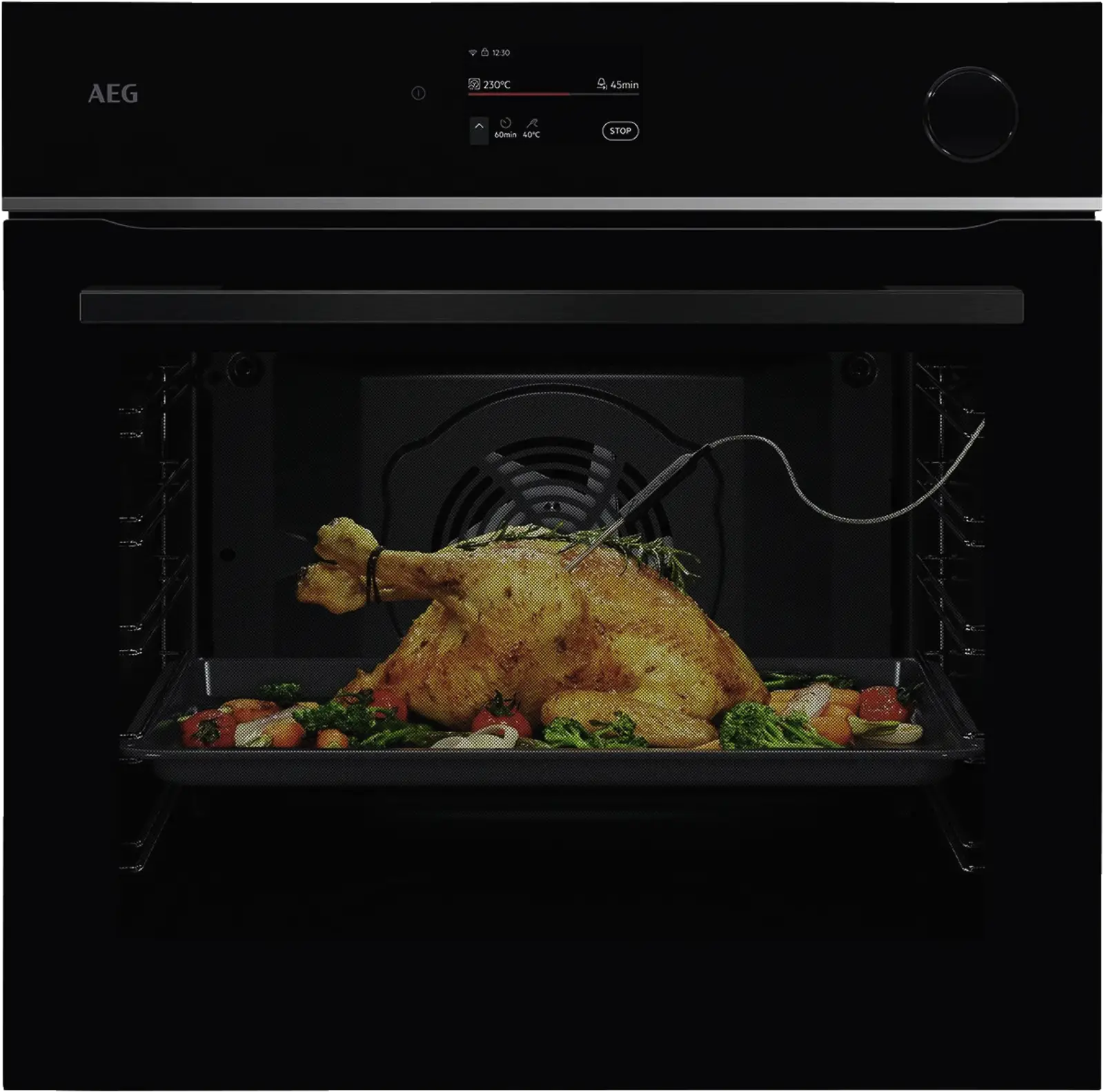 AEG TR7PB73FSB 7000 MealAssist Inbouw Combi Stoomoven