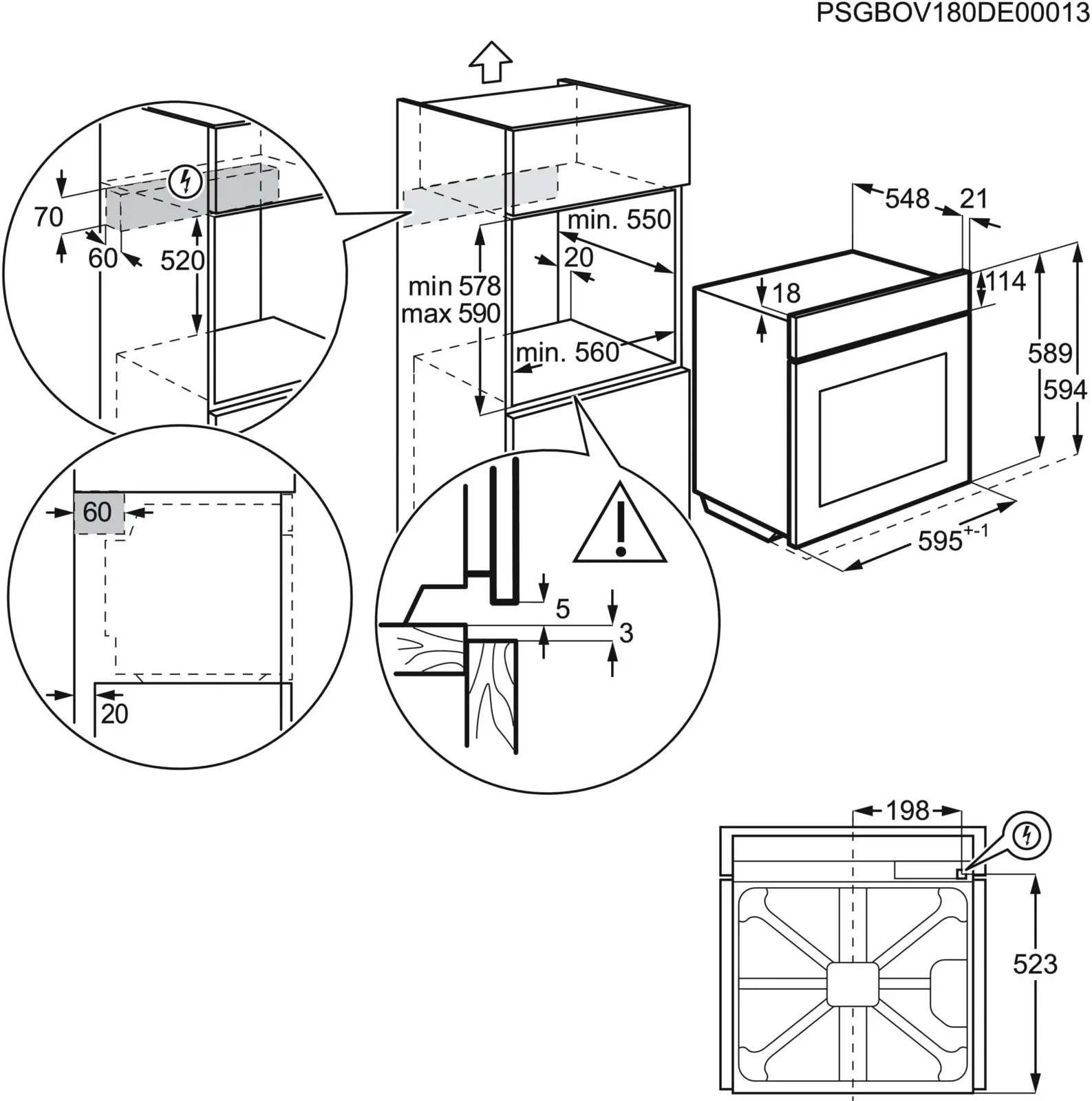 AEG TR7PB73FSB 7000 MealAssist Inbouw Combi Stoomoven
