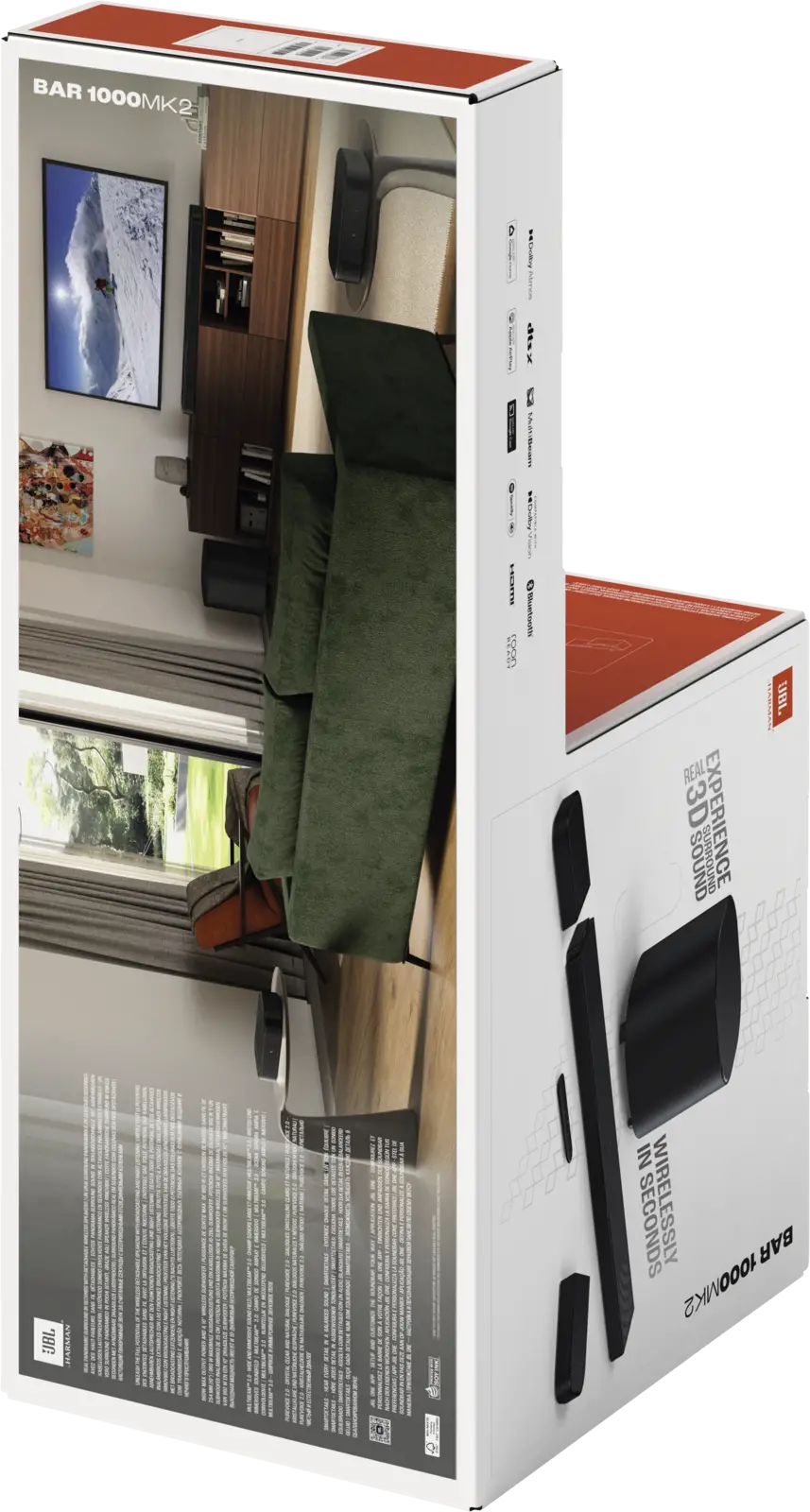 JBL Bar 1000 MK2 7.1.4 Dolby Atmos Soundbar